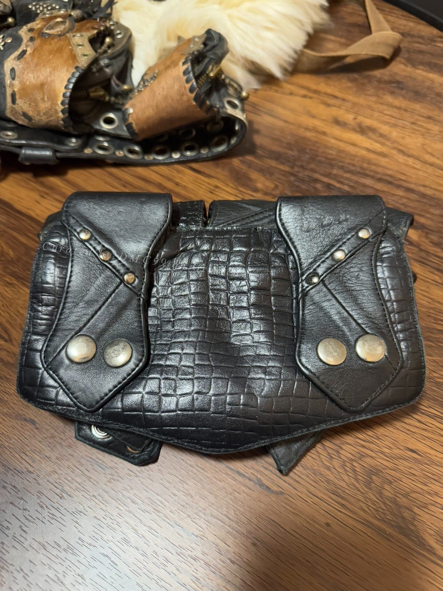 KMRii Kmrii Cyber Steampunk Fanny Pack Size ONE SIZE - 2 Thumbnail