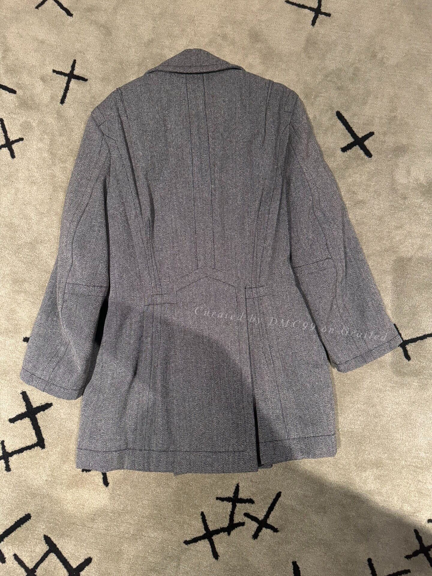 Dirk Bikkembergs Dirk Bikkembergs Long Quilted Suit Jacket Size US S / EU 44-46 / 1 - 6 Thumbnail