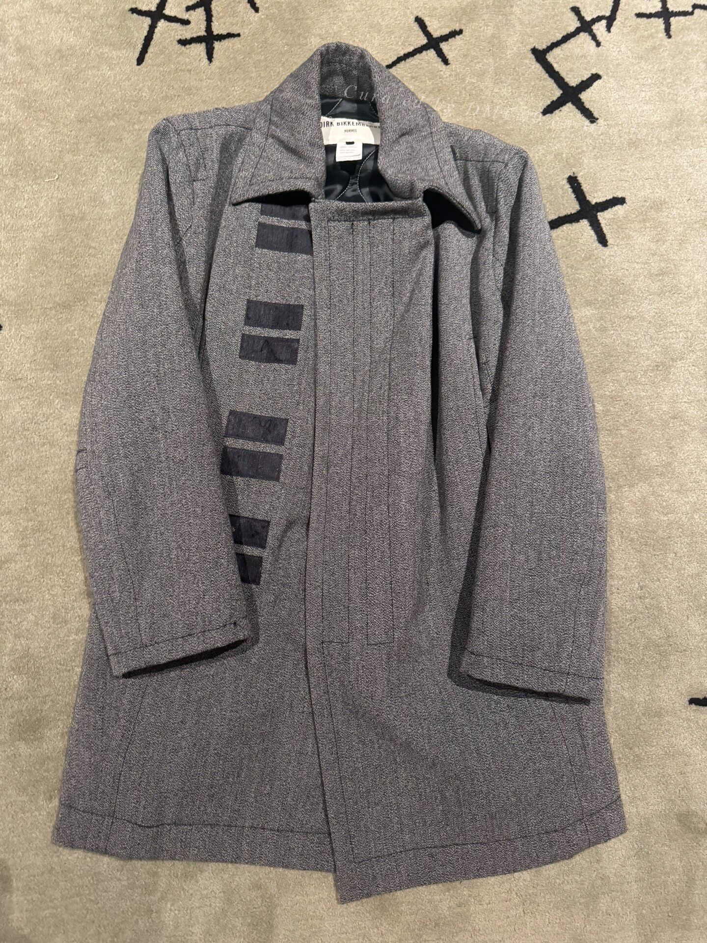 Dirk Bikkembergs Dirk Bikkembergs Long Quilted Suit Jacket Size US S / EU 44-46 / 1 - 2 Thumbnail