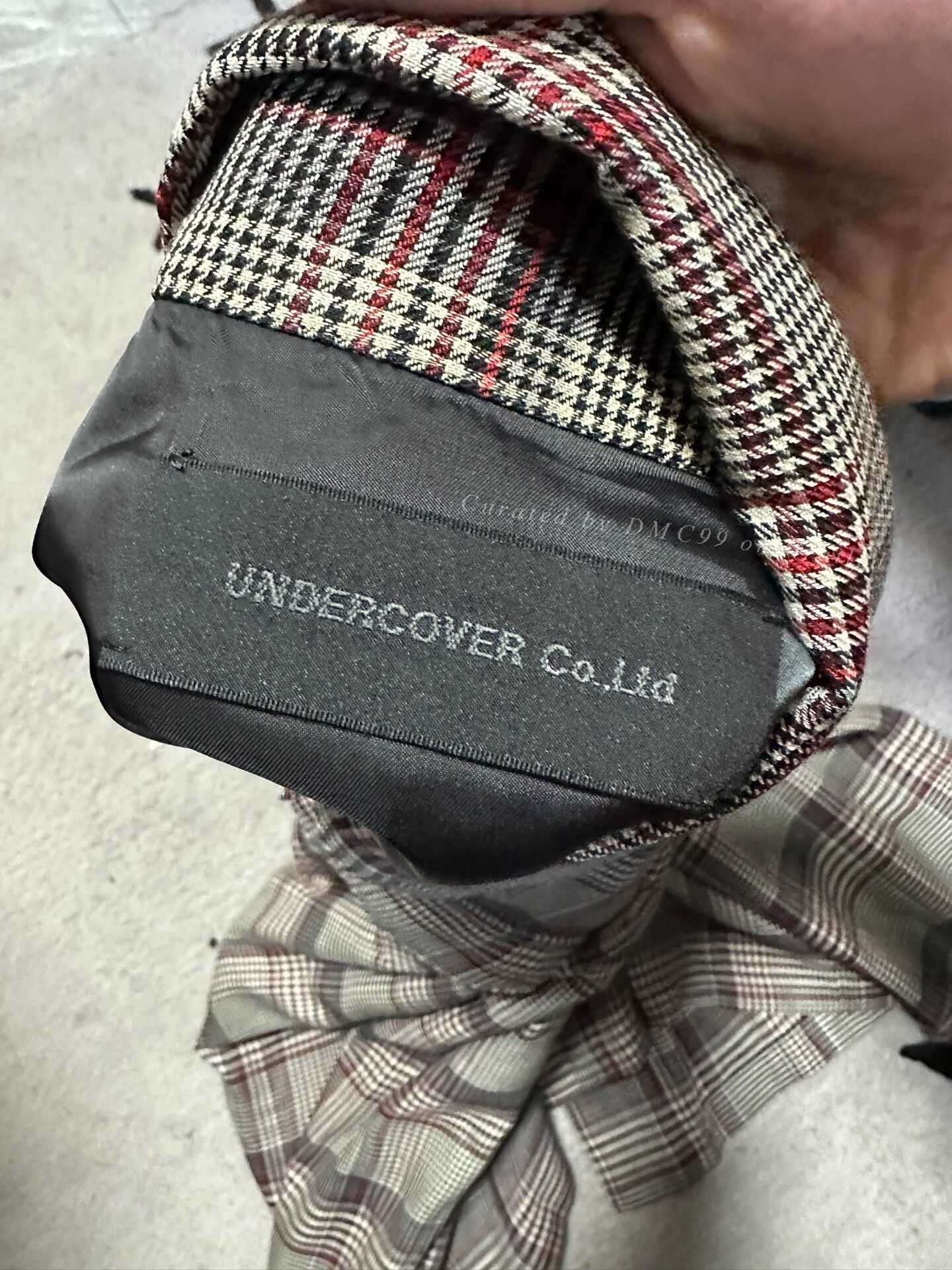 Undercover UNDERCOVER SS20 Plaid Shirt Jacket Grey Size US L / EU 52-54 / 3 - 4 Thumbnail