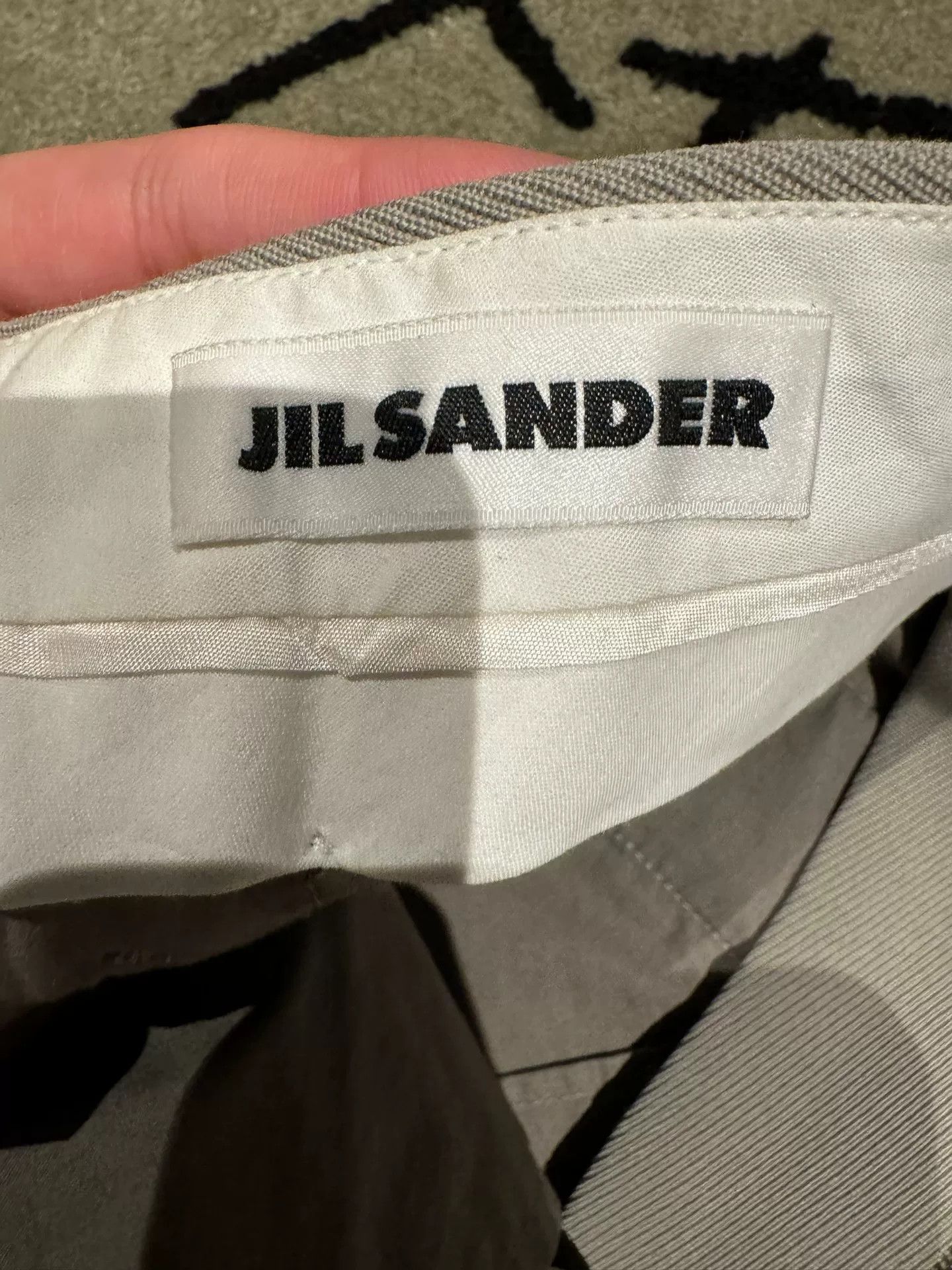 Jil Sander Jil Sander High-Waist Button-Front Trousers Size US 34 / EU 50 - 4 Thumbnail