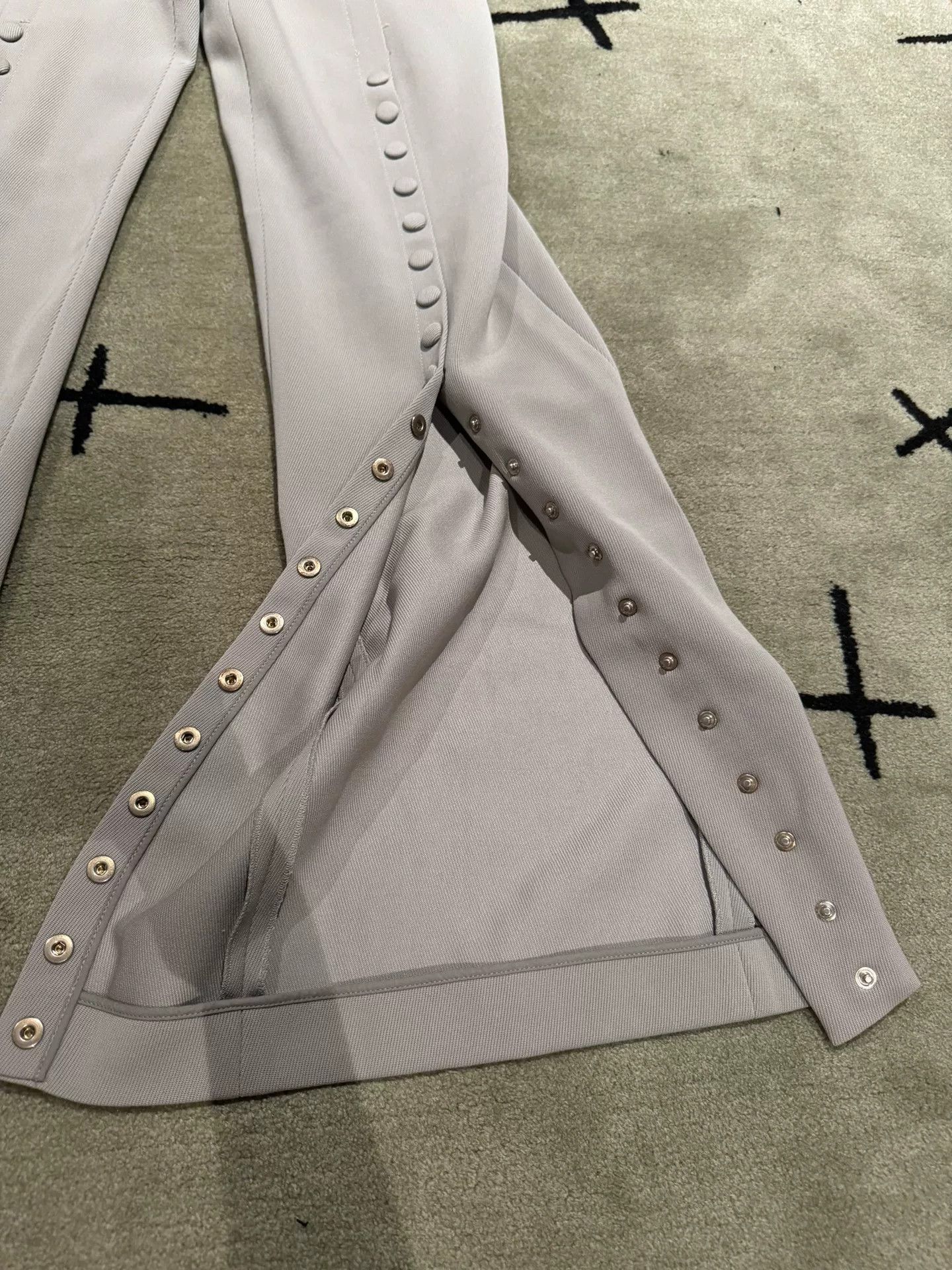 Jil Sander Jil Sander High-Waist Button-Front Trousers Size US 34 / EU 50 - 6 Thumbnail