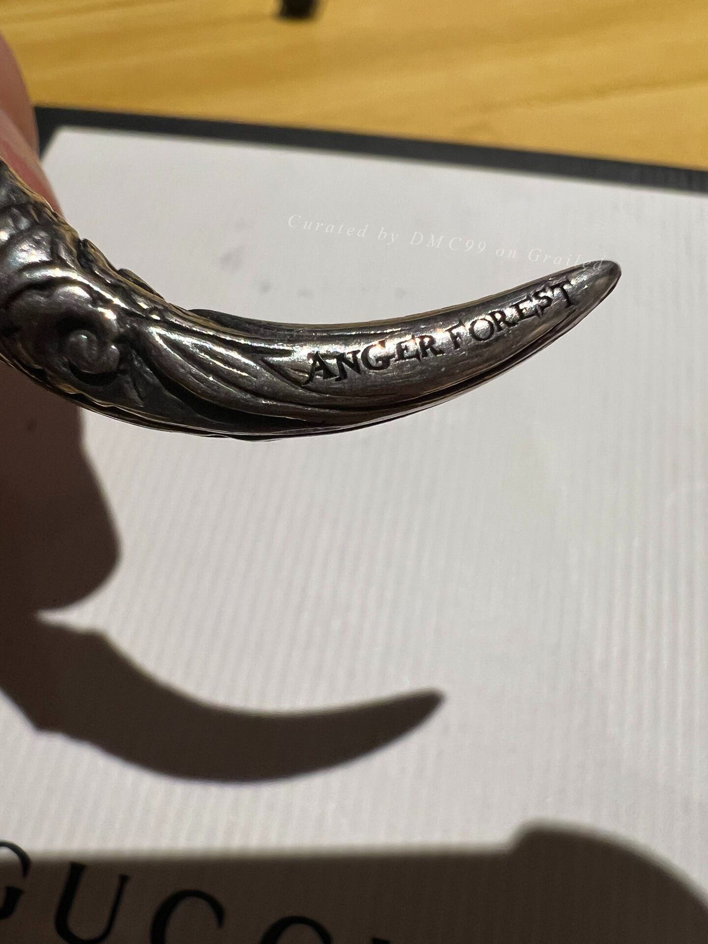 Gucci Gucci Archive Silver Nose Ring Size ONE SIZE - 3 Thumbnail