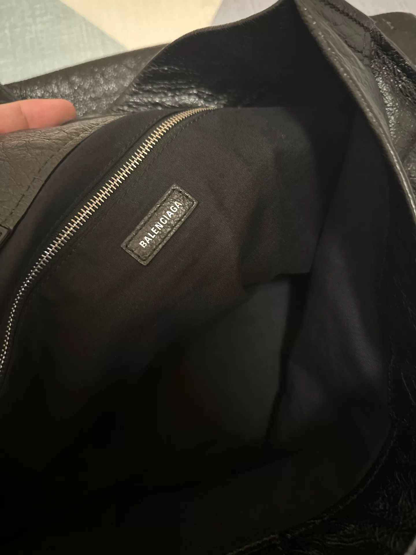 Balenciaga Balenciaga I Love Techno Leather Tote Size ONE SIZE - 8 Thumbnail