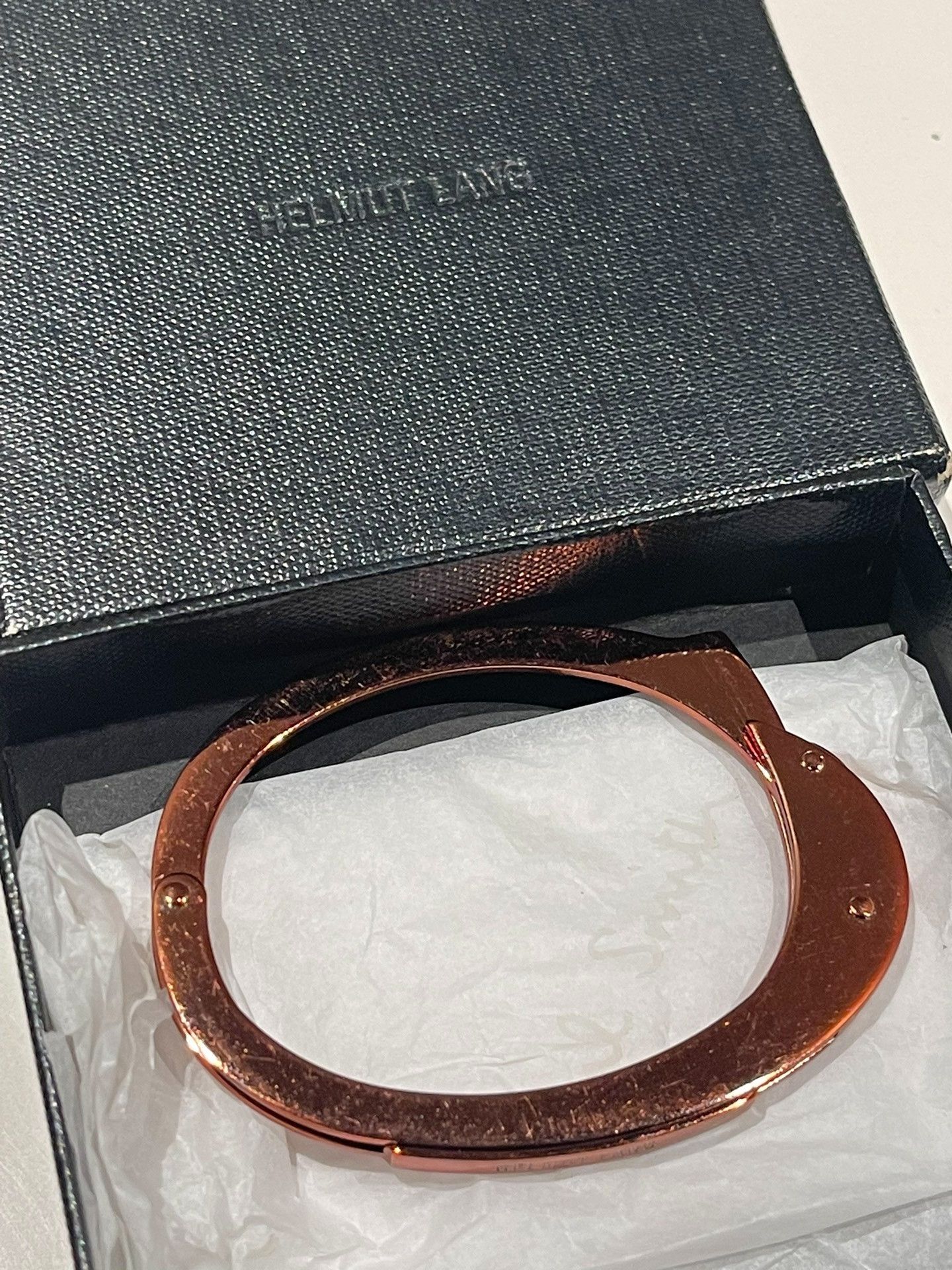 Helmut Lang Helmut Lang 04ss Handcuff Bracelet Size ONE SIZE - 6 Thumbnail