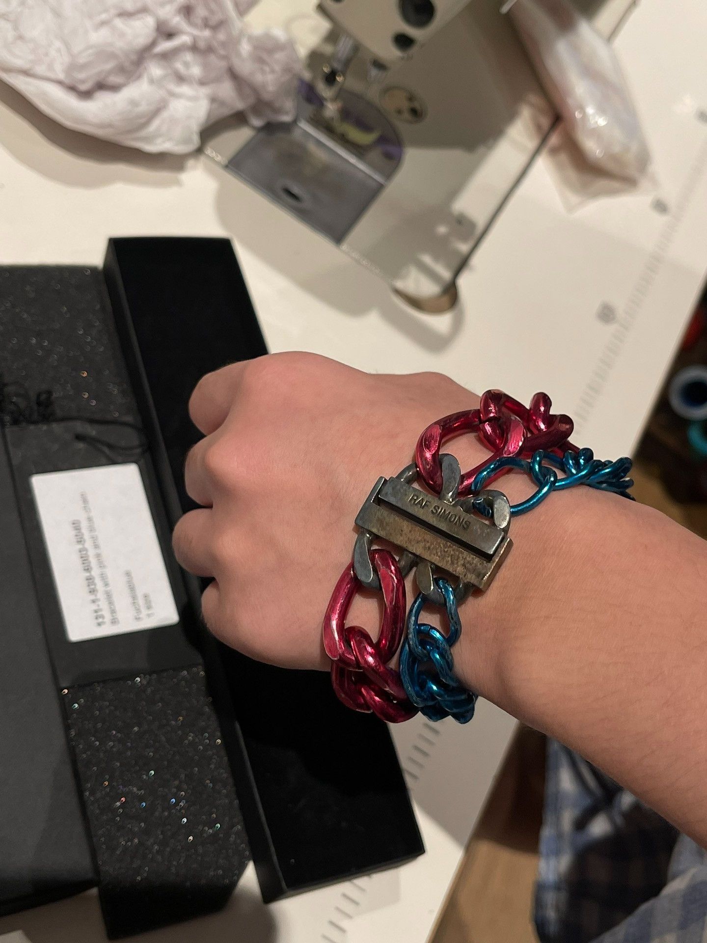 Raf Simons Raf Simons 13ss Double Lock Bracelet Size ONE SIZE - 7 Thumbnail