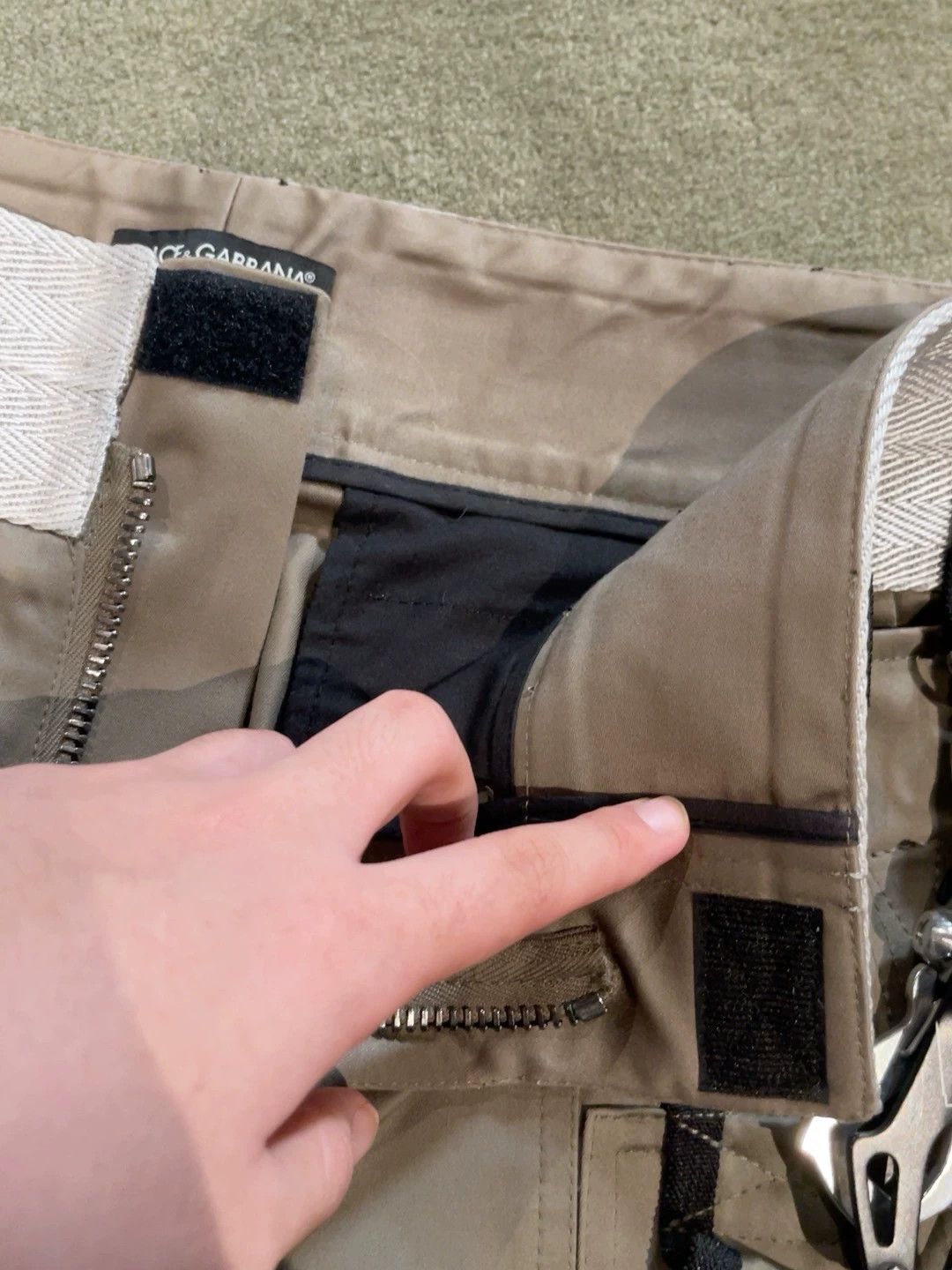Dolce & Gabbana Dolce & Gabbana DG Archive Cargo Pants Size US 30 / EU 46 - 6 Thumbnail