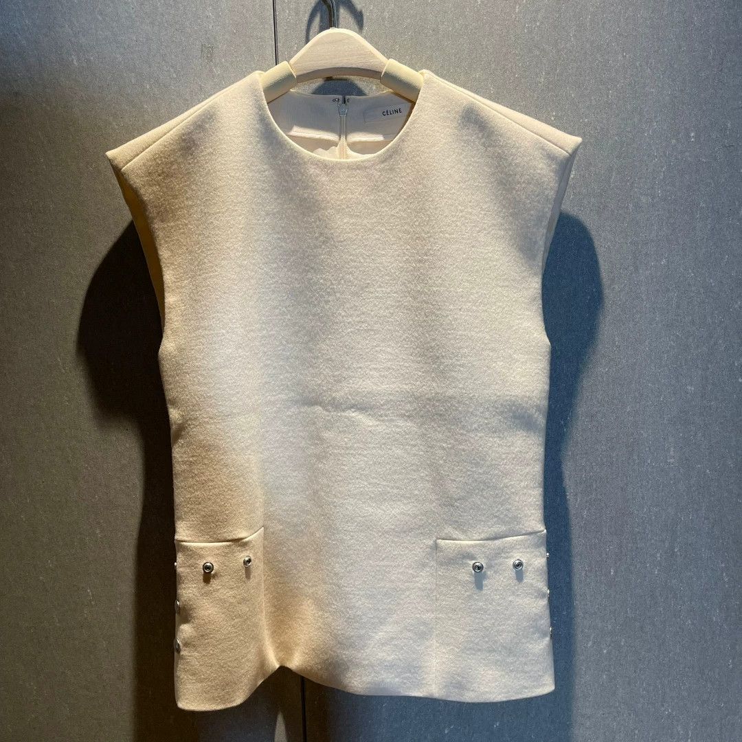 Phoebe Philo Celine Phoebe Philo Vest Top Size S / US 4 / IT 40 - 8 Thumbnail