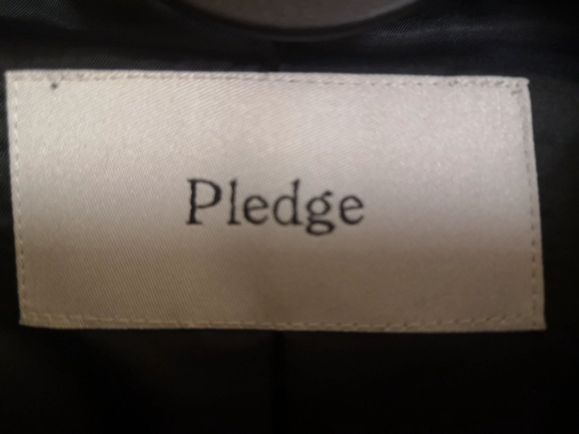 Pledge Pledge Leather-Sleeve Wool Vintage Jacket Size US S / EU 44-46 / 1 - 5 Thumbnail