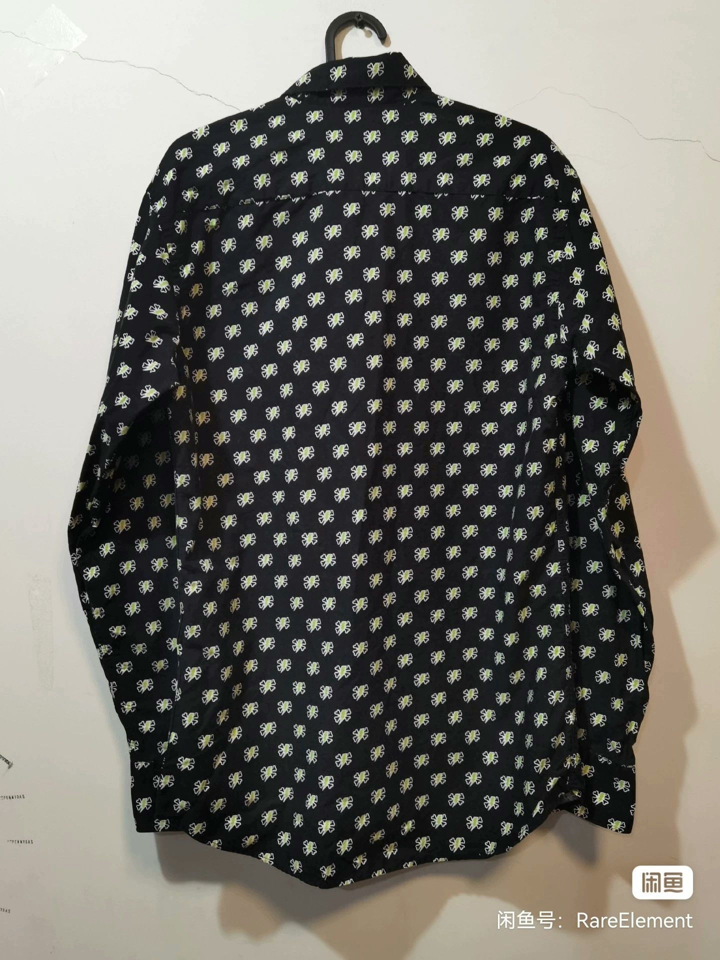 Undercover Undercover 01SS Vintage Bone Lightning Shirt Size US M / EU 48-50 / 2 - 2 Thumbnail