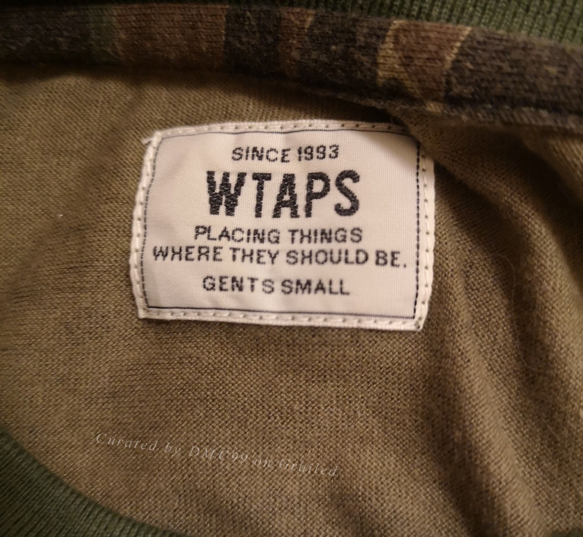 Wtaps WTAPS Vintage Camo Short Sleeve Tee Size US S / EU 44-46 / 1 - 3 Thumbnail