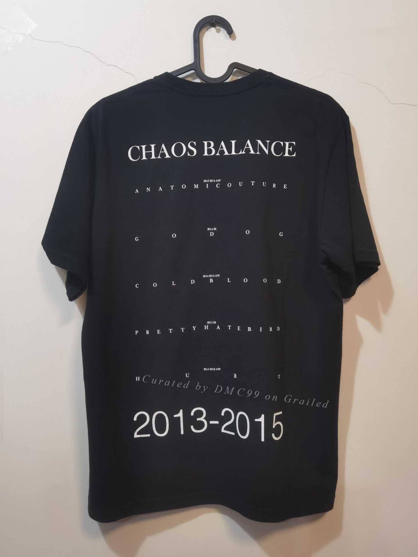 Undercover UNDERCOVER Taro Mizutani Chaos Balance Tee Size US M / EU 48-50 / 2 - 2 Thumbnail