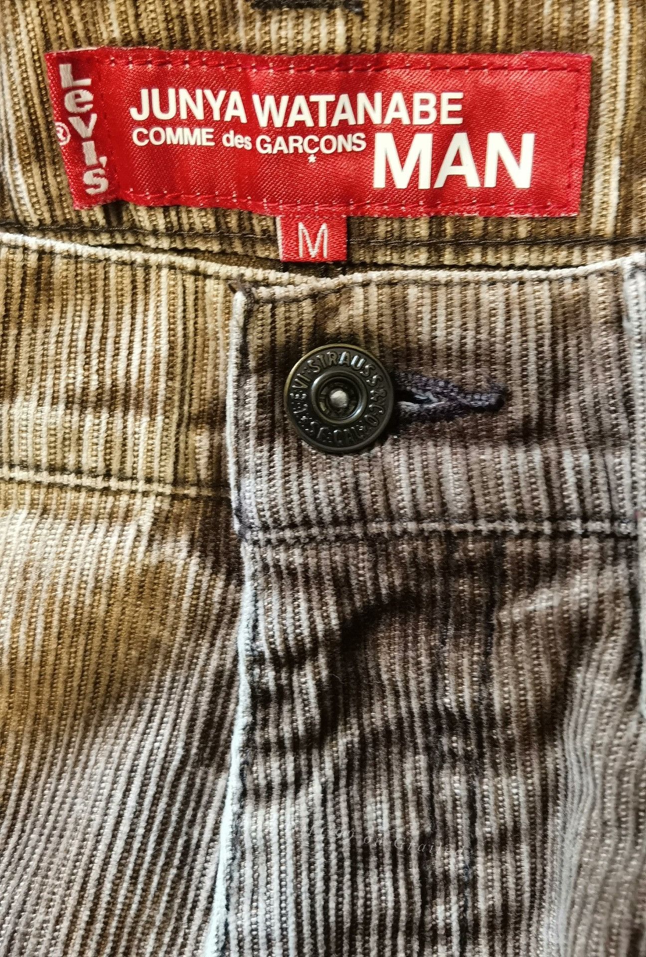 Junya Watanabe Levi's CDG Junya Watanabe Corduroy Pants Size US 26 / EU 42 - 4 Thumbnail