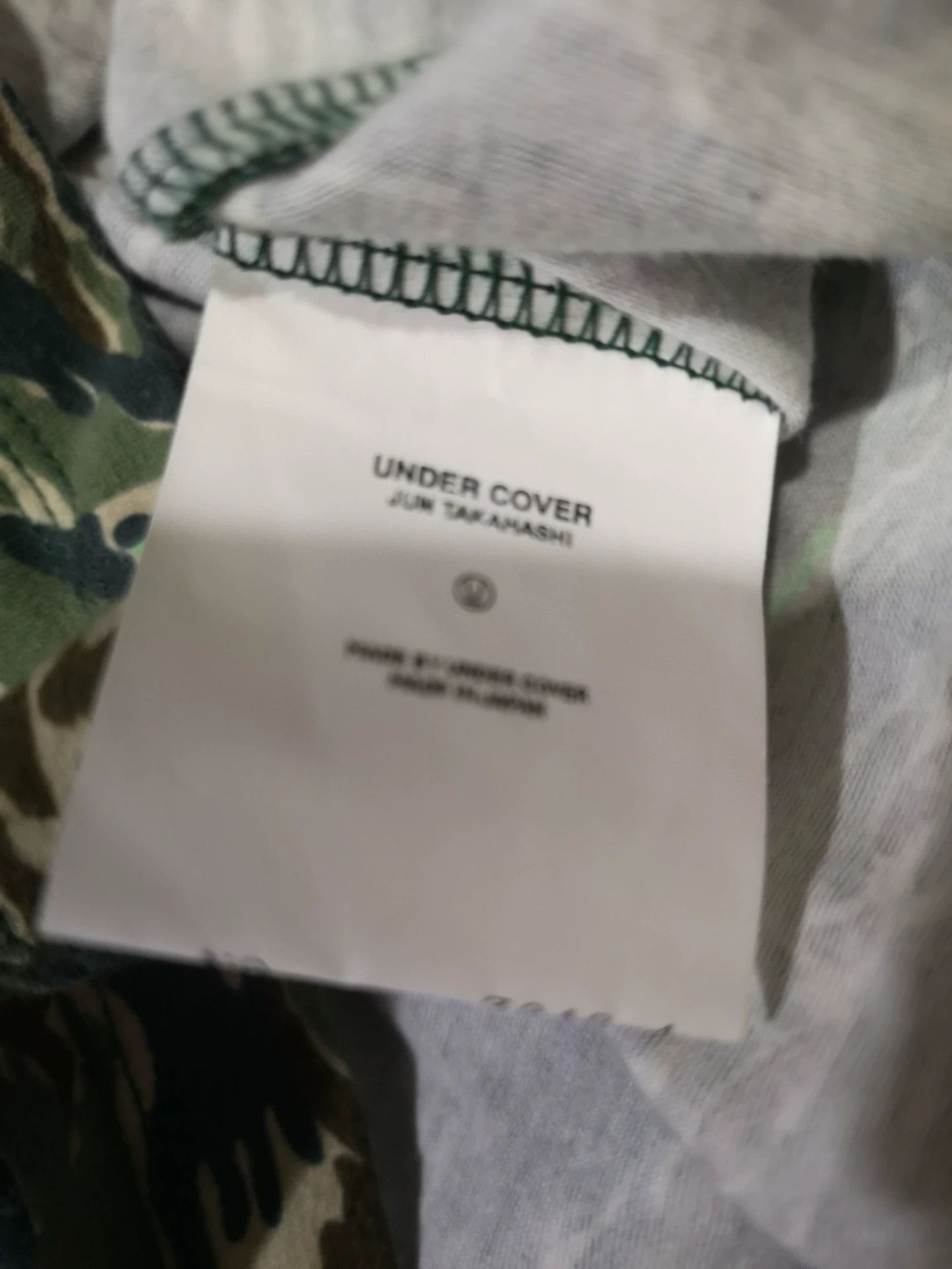 Undercover Undercover 01ss Vintage Short Sleeve Tee Size US L / EU 52-54 / 3 - 5 Thumbnail