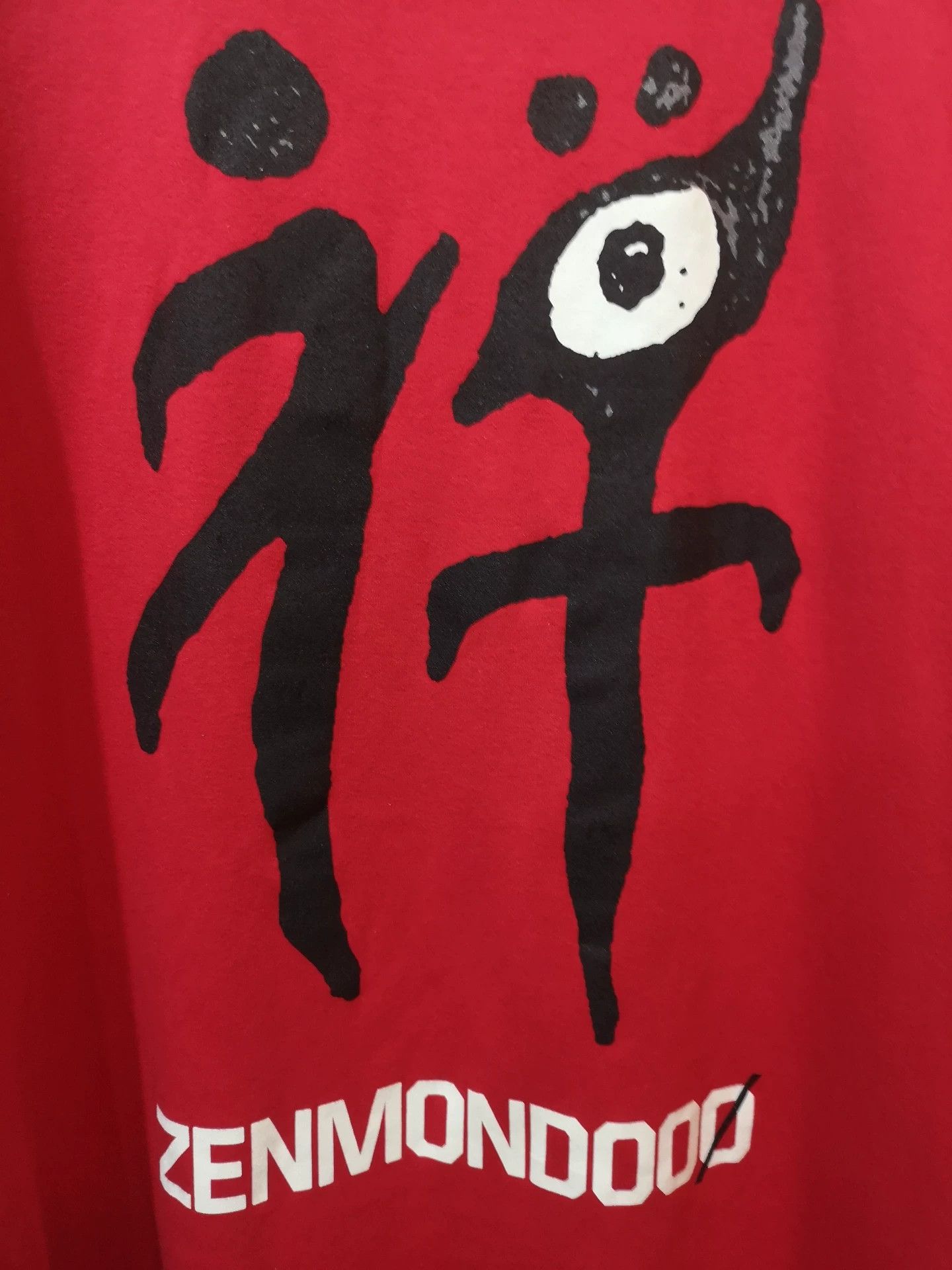 Undercover Undercover 19SS 3/4 Sleeve Red Tee Size US L / EU 52-54 / 3 - 5 Thumbnail