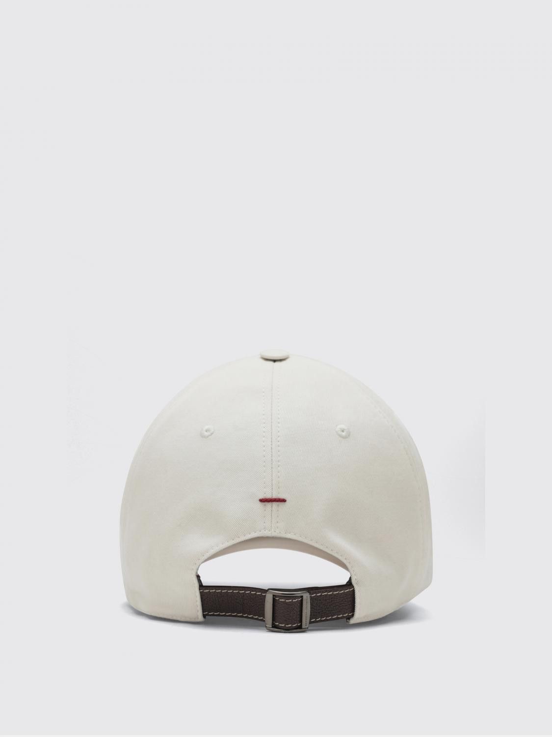 Brunello Cucinelli Brunello Cucinelli Hat Men White Size ONE SIZE - 3 Thumbnail