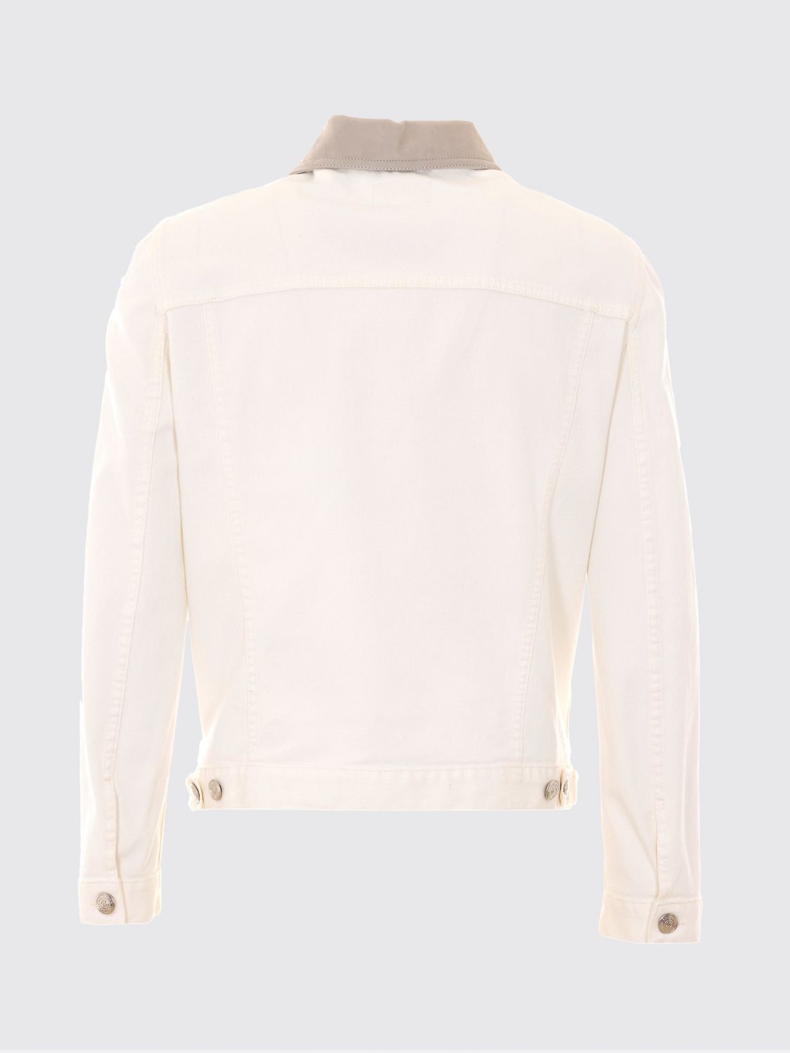Brunello Cucinelli Brunello Cucinelli Jacket Men White Size US XXL / EU 58 / 5 - 3 Thumbnail