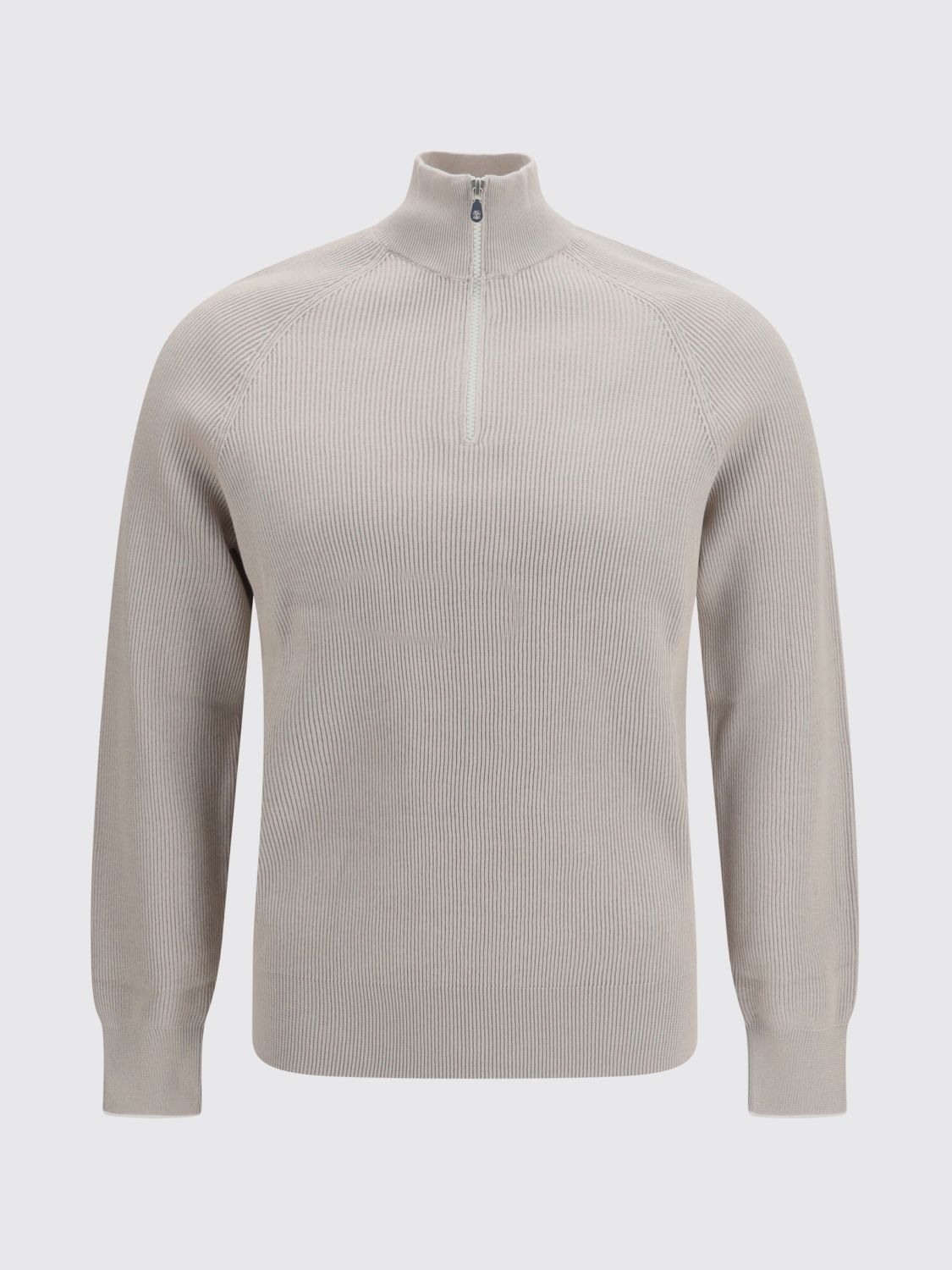 Brunello Cucinelli Brunello Cucinelli Polo Shirt Men Beige Size US L / EU 52-54 / 3 - 2 Thumbnail