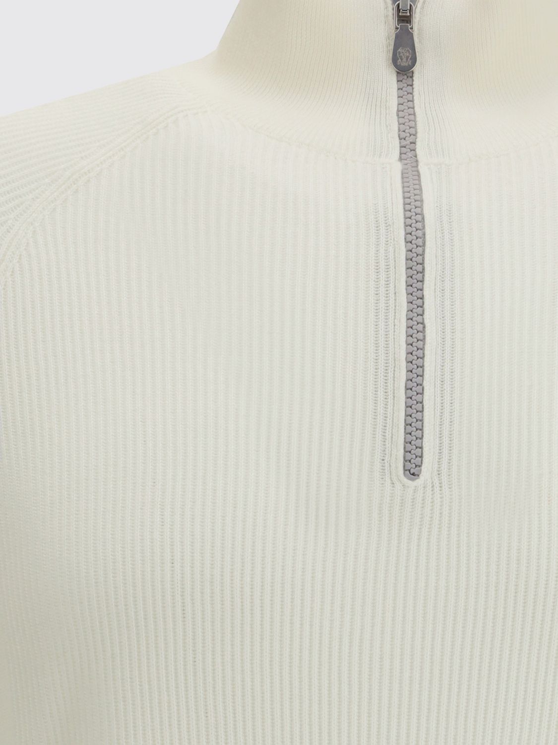 Brunello Cucinelli Brunello Cucinelli Polo Shirt Men Smoke Grey Size US XL / EU 56 / 4 - 4 Thumbnail
