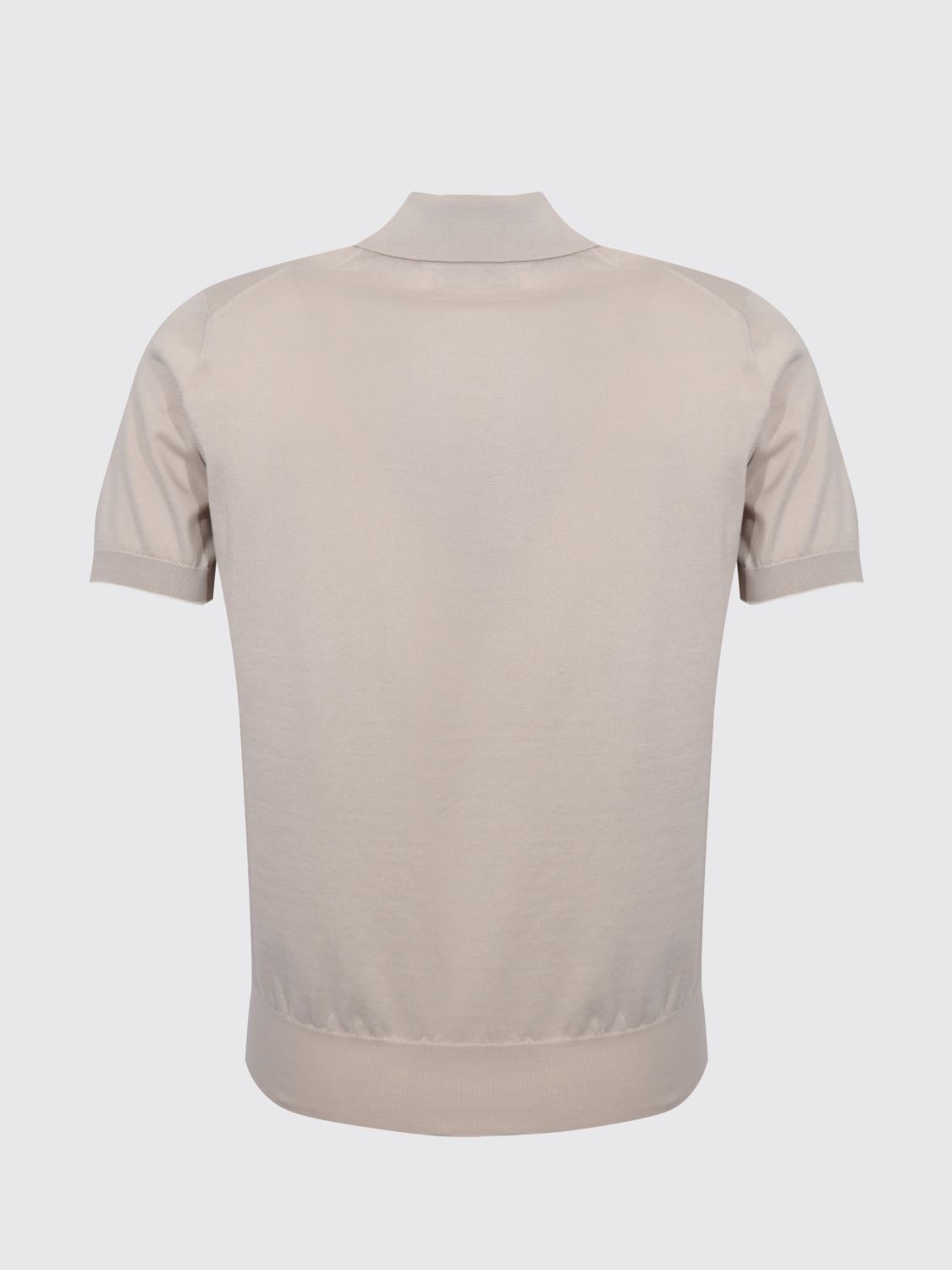 Brunello Cucinelli Brunello Cucinelli Polo Shirt Men Sand Size US S / EU 44-46 / 1 - 3 Thumbnail