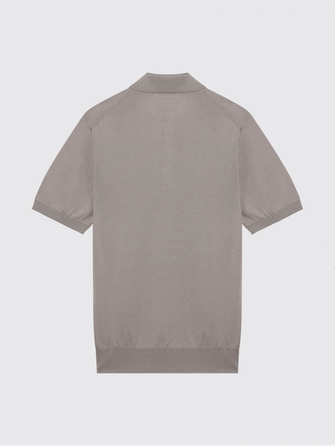 Brunello Cucinelli Brunello Cucinelli Polo Shirt Men Brown Size US L / EU 52-54 / 3 - 3 Thumbnail