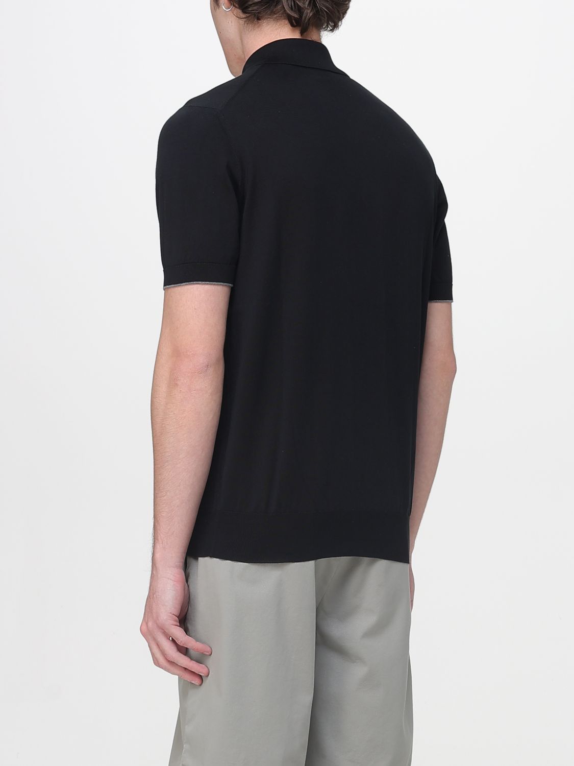 Brunello Cucinelli Brunello Cucinelli Polo Shirt Men Black Size US M / EU 48-50 / 2 - 3 Thumbnail