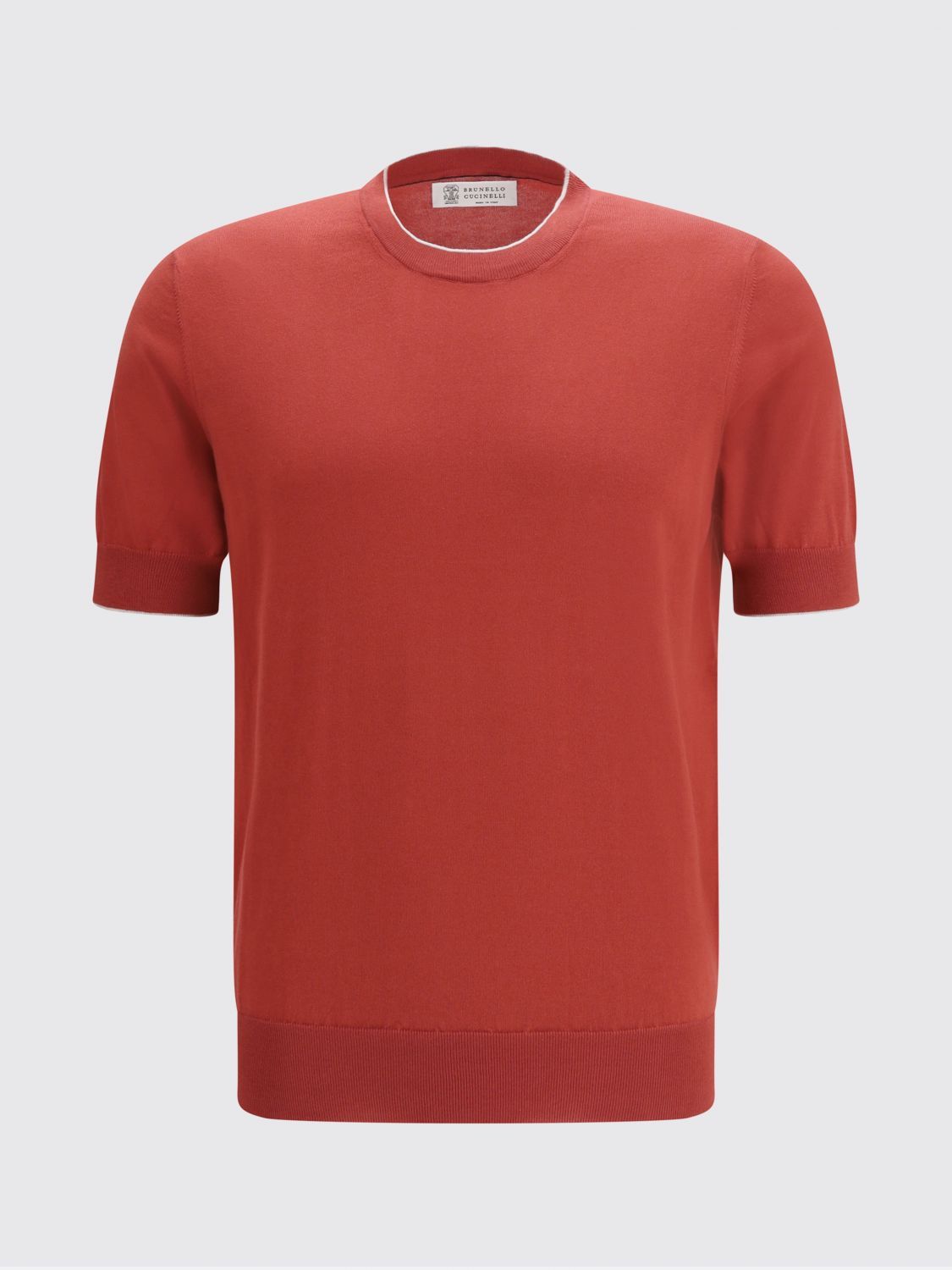 Brunello Cucinelli Brunello Cucinelli Sweater Men Strawberry Size US M / EU 48-50 / 2 - 2 Thumbnail