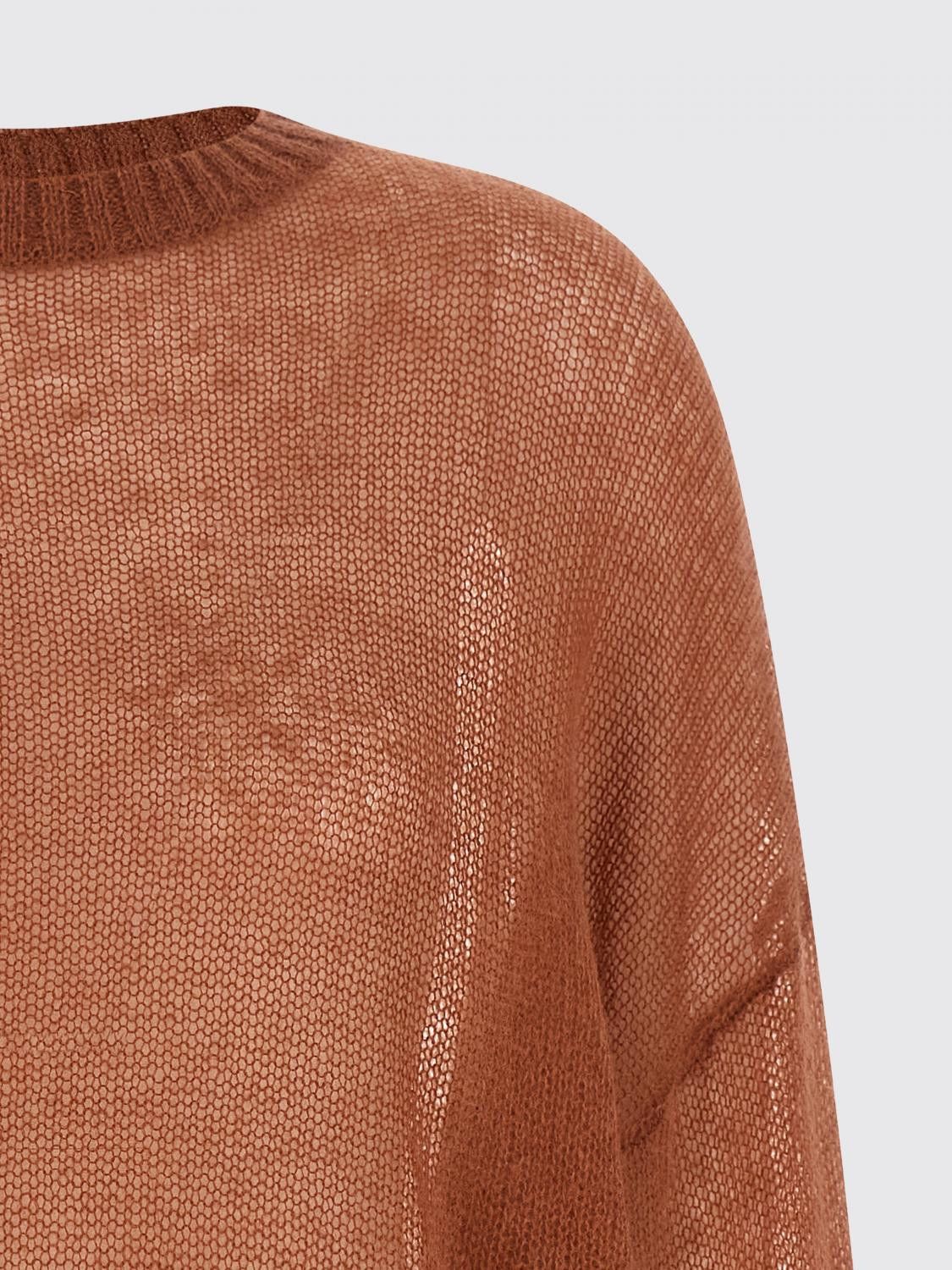 Brunello Cucinelli Brunello Cucinelli Sweater Woman Brown Size L / US 10 / IT 46 - 4 Thumbnail