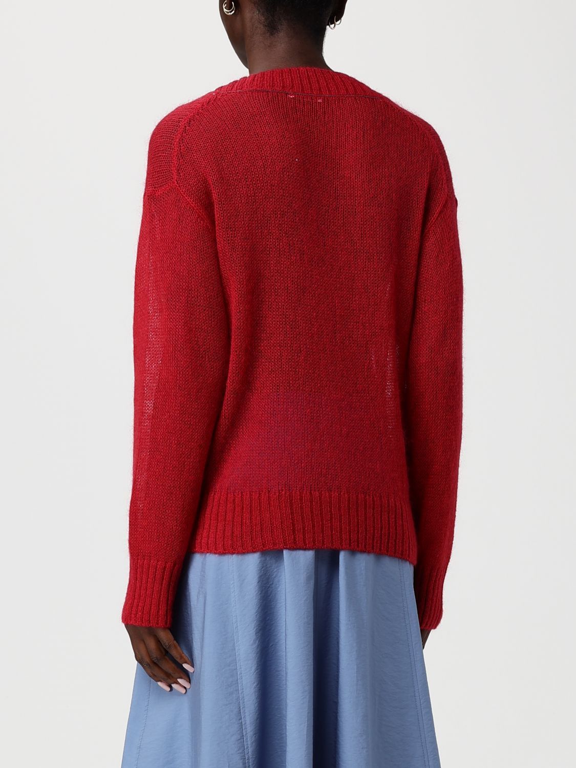Brunello Cucinelli Brunello Cucinelli Sweater Woman Red Size XS / US 0-2 / IT 36-38 - 3 Thumbnail