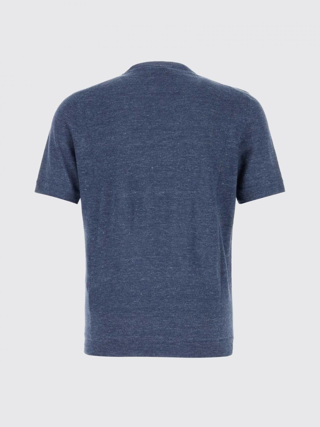 Brunello Cucinelli Brunello Cucinelli T-Shirt Men Denim Size US S / EU 44-46 / 1 - 3 Thumbnail