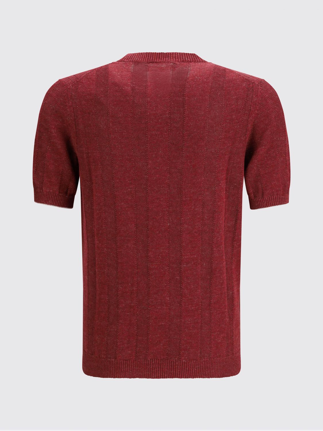 Brunello Cucinelli Brunello Cucinelli Sweater Men Cherry Size US M / EU 48-50 / 2 - 3 Thumbnail