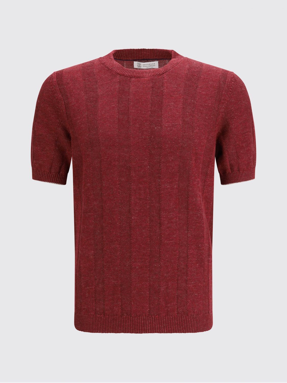 Brunello Cucinelli Brunello Cucinelli Sweater Men Cherry Size US M / EU 48-50 / 2 - 2 Thumbnail