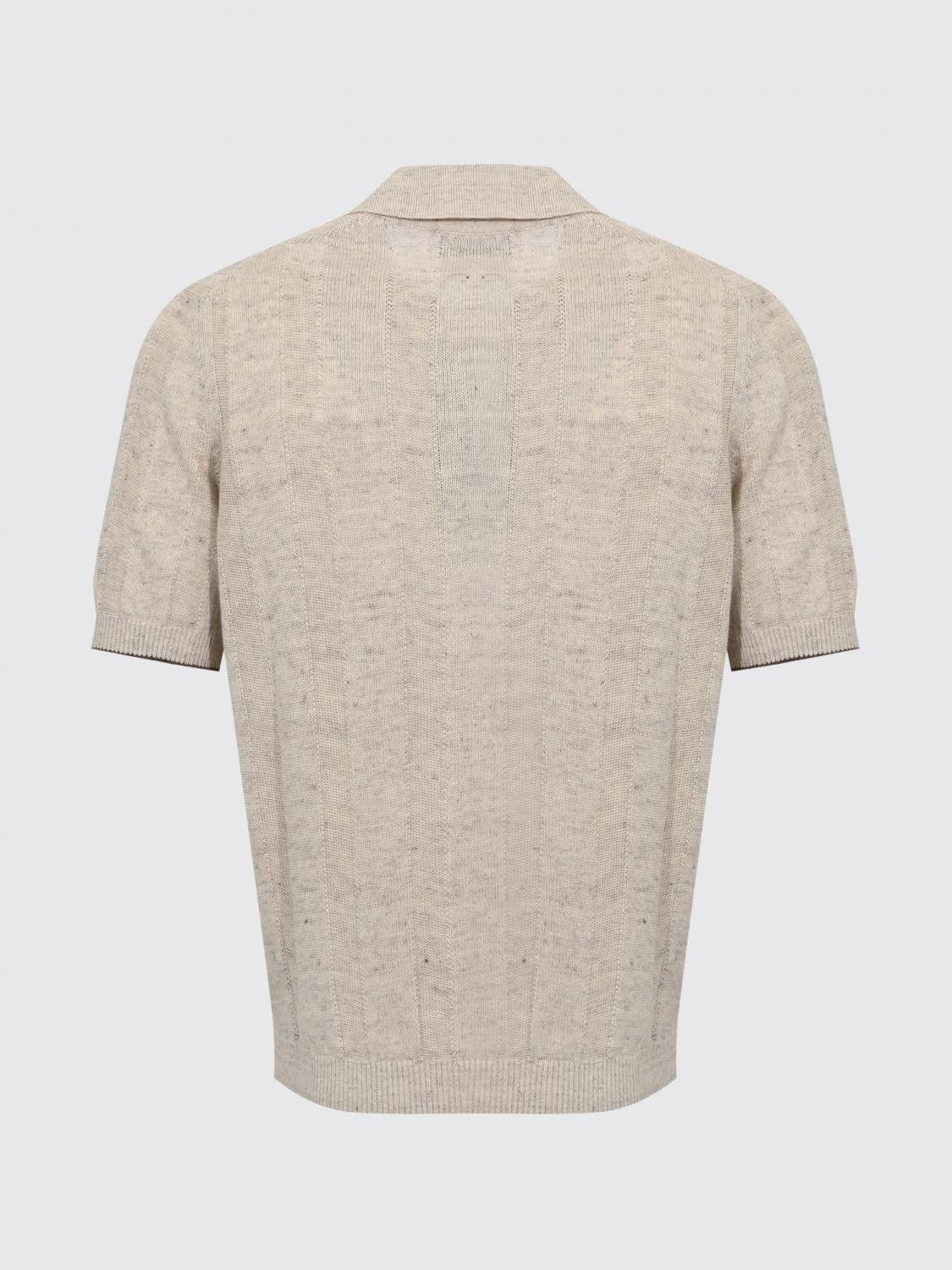 Brunello Cucinelli Brunello Cucinelli Polo Shirt Men Rope Size US XL / EU 56 / 4 - 3 Thumbnail