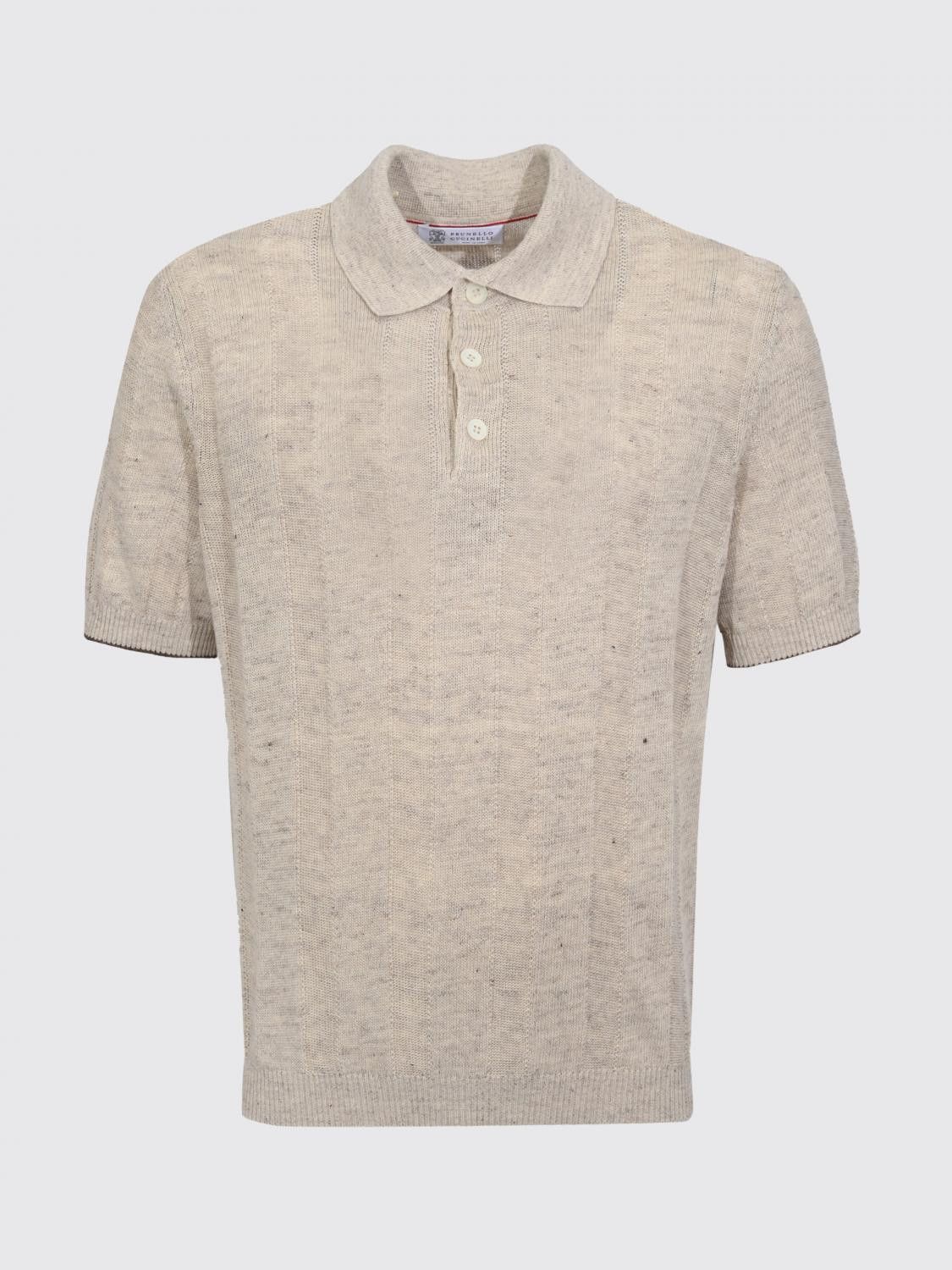 Brunello Cucinelli Brunello Cucinelli Polo Shirt Men Rope Size US XL / EU 56 / 4 - 2 Thumbnail