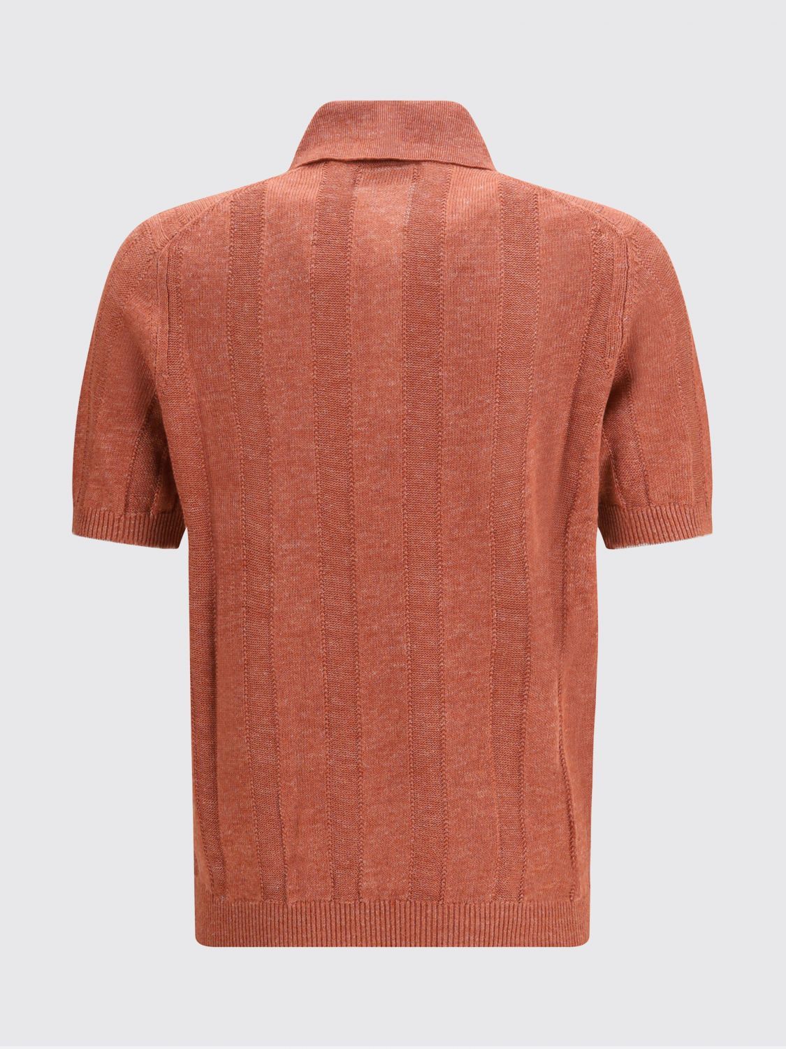 Brunello Cucinelli Brunello Cucinelli Polo Shirt Men Peach Size US M / EU 48-50 / 2 - 3 Thumbnail