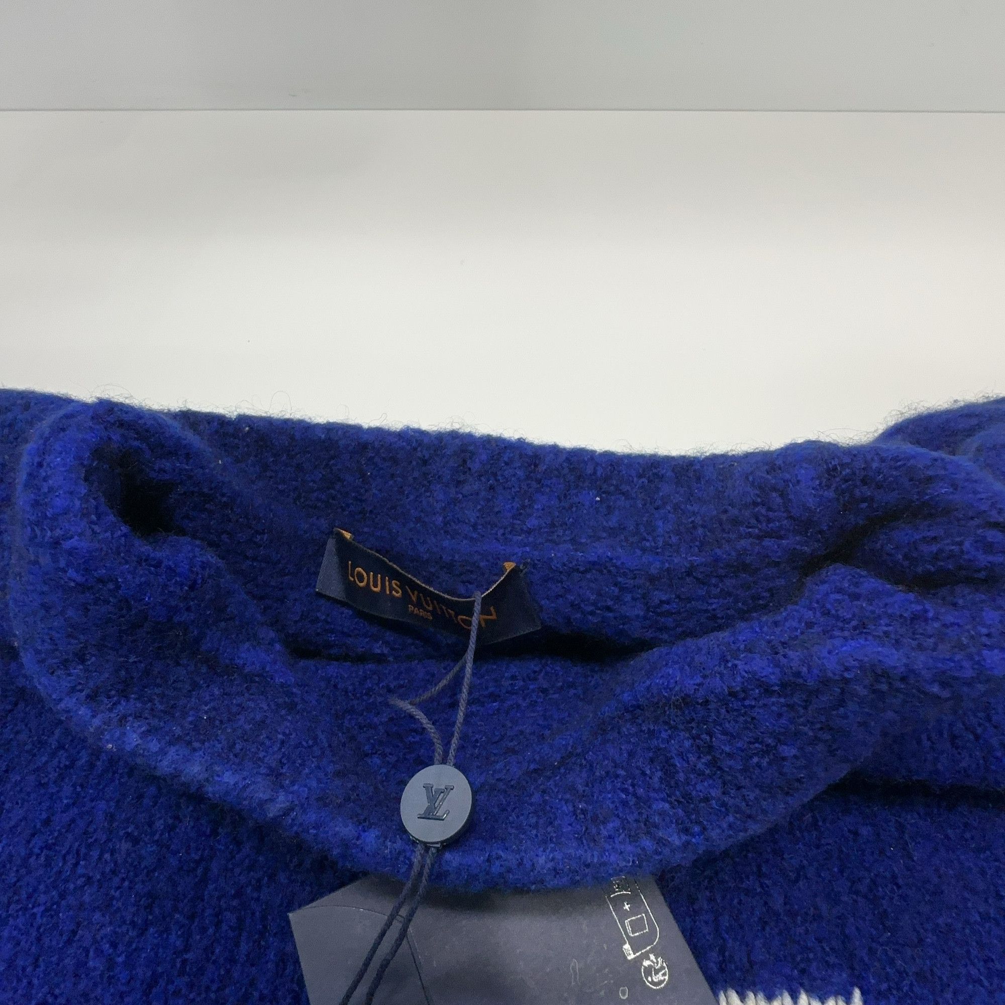 Louis Vuitton Louis Vuitton Intarsia Logo Wool Sweater XL Size US XL / EU 56 / 4 - 5 Thumbnail