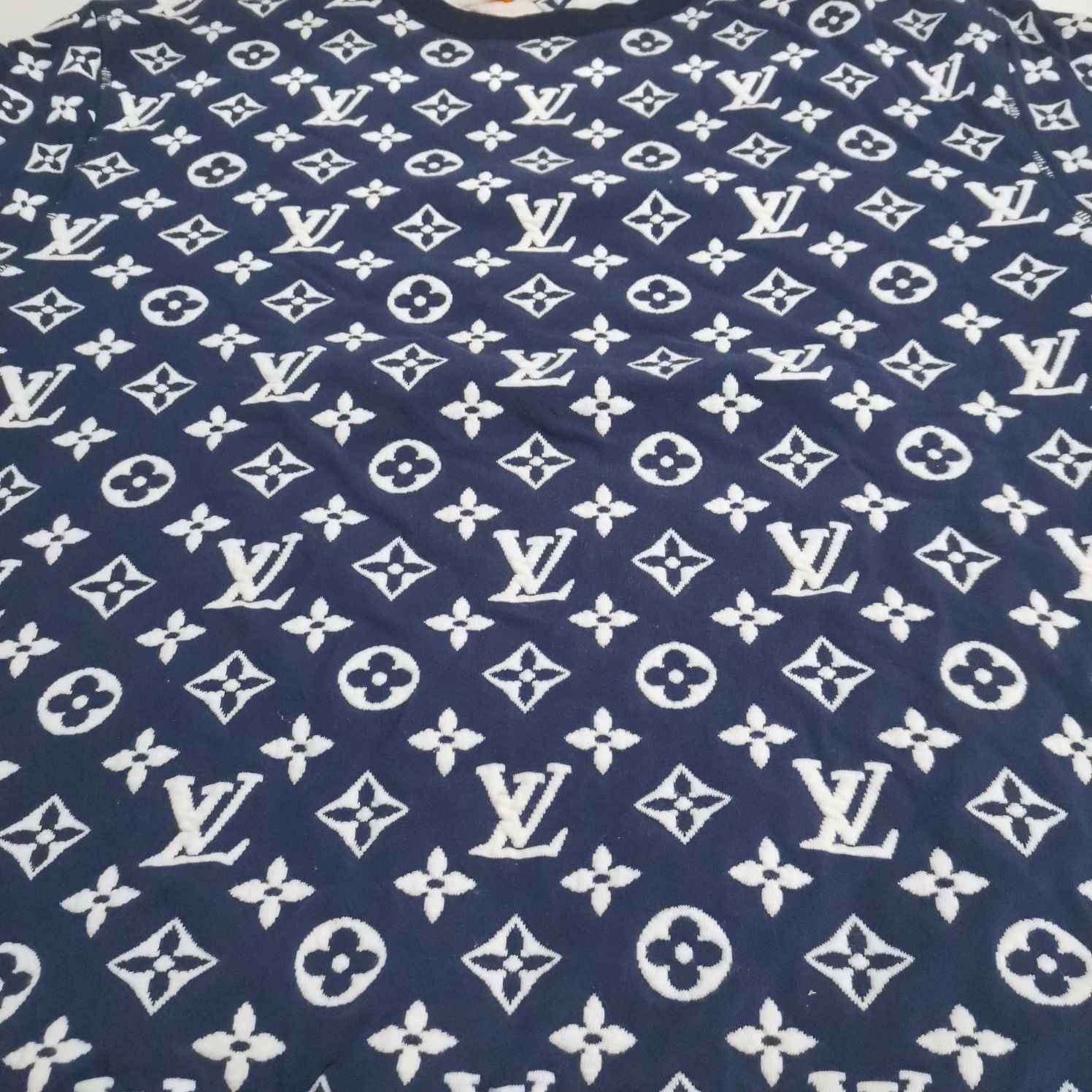 Louis Vuitton Louis Vuitton Monogram Jacquard Sweatshirt Size M Size US M / EU 48-50 / 2 - 20 Thumbnail
