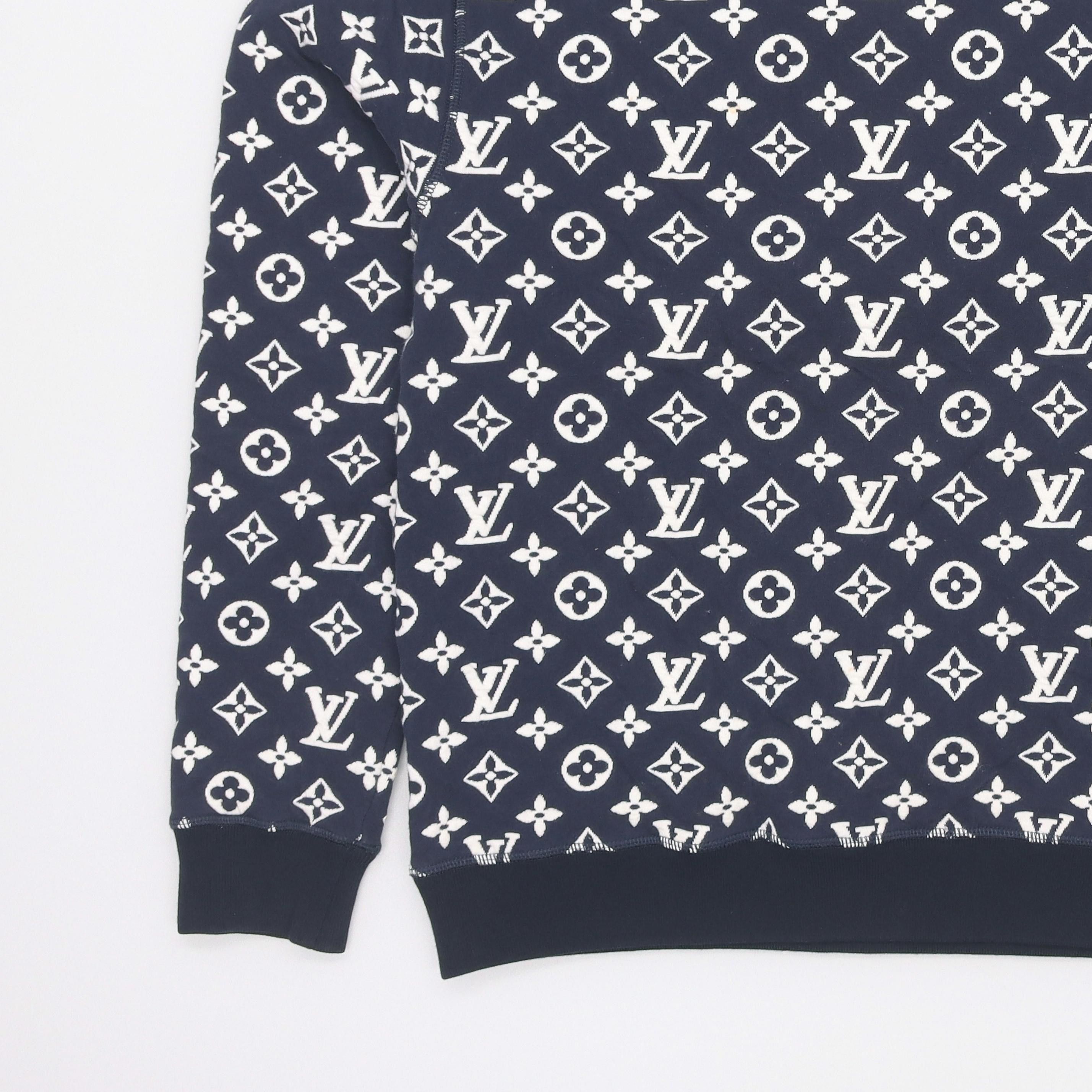 Louis Vuitton Louis Vuitton Monogram Jacquard Sweatshirt Size M Size US M / EU 48-50 / 2 - 4 Thumbnail