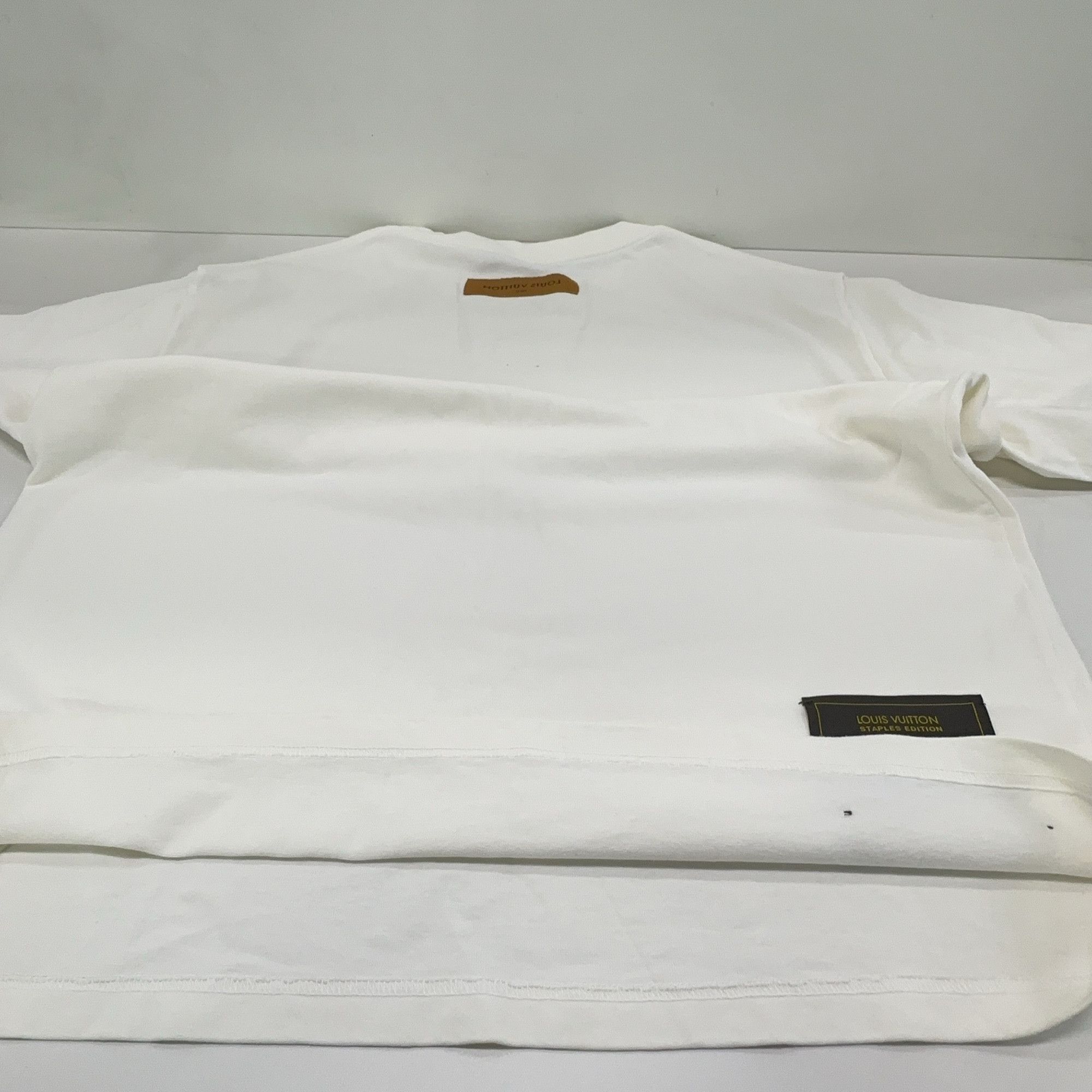 Louis Vuitton Louis Vuitton Staples Edition White T-Shirt XL Size US XL / EU 56 / 4 - 8 Thumbnail