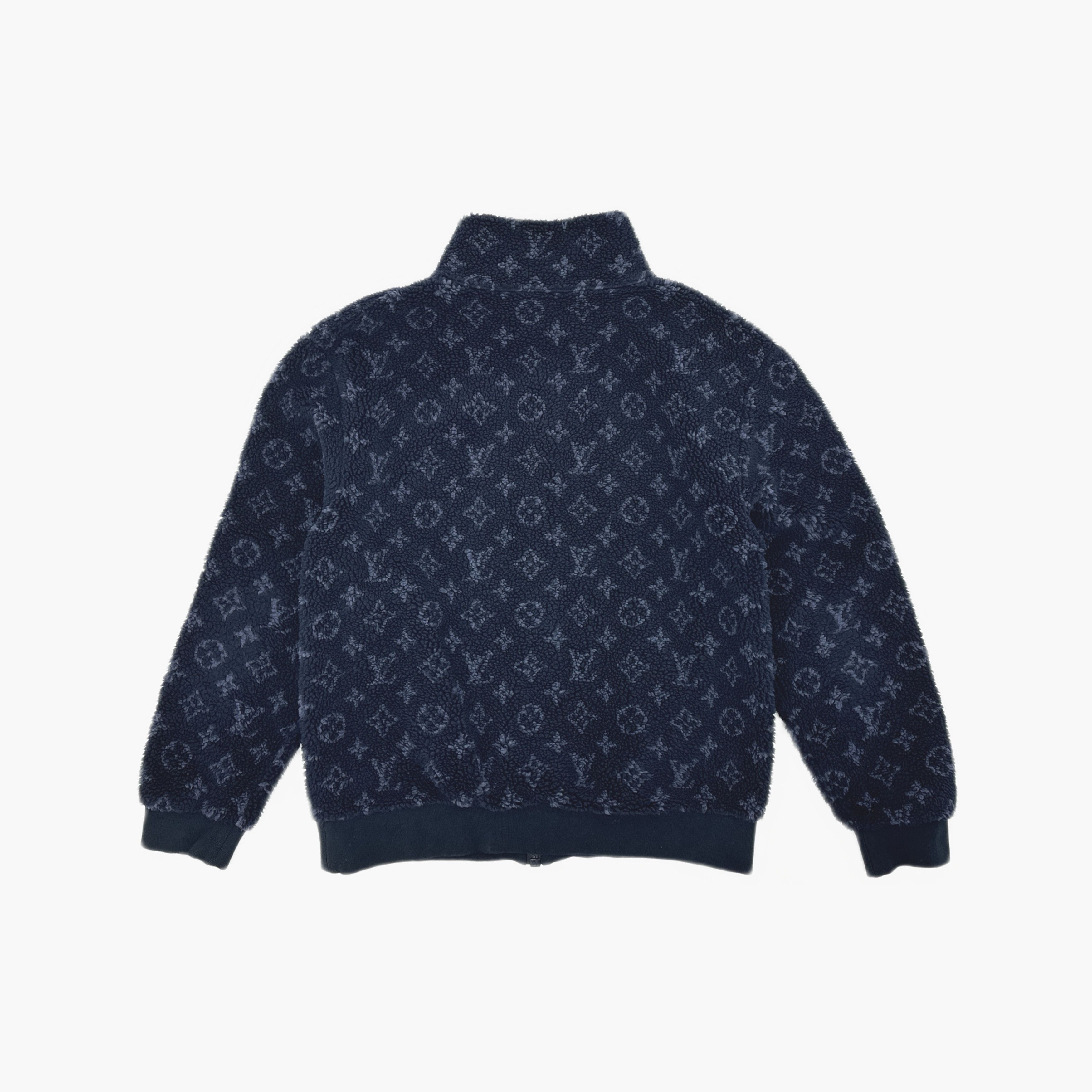 Louis Vuitton Louis Vuitton Monogram Jacquard Fleece Jacket L Size US L / EU 52-54 / 3 - 2 Thumbnail