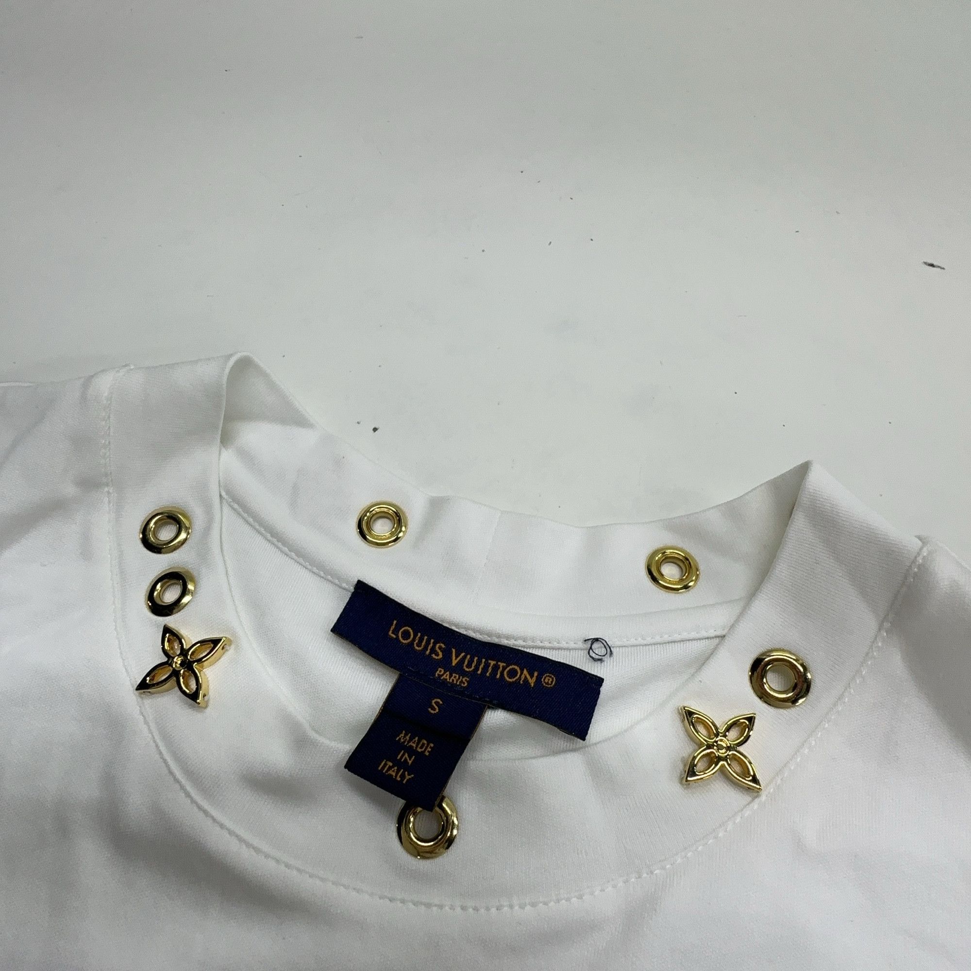 Louis Vuitton Louis Vuitton Side Strap Eyelet T-Shirt S Size S / US 4 / IT 40 - 3 Thumbnail