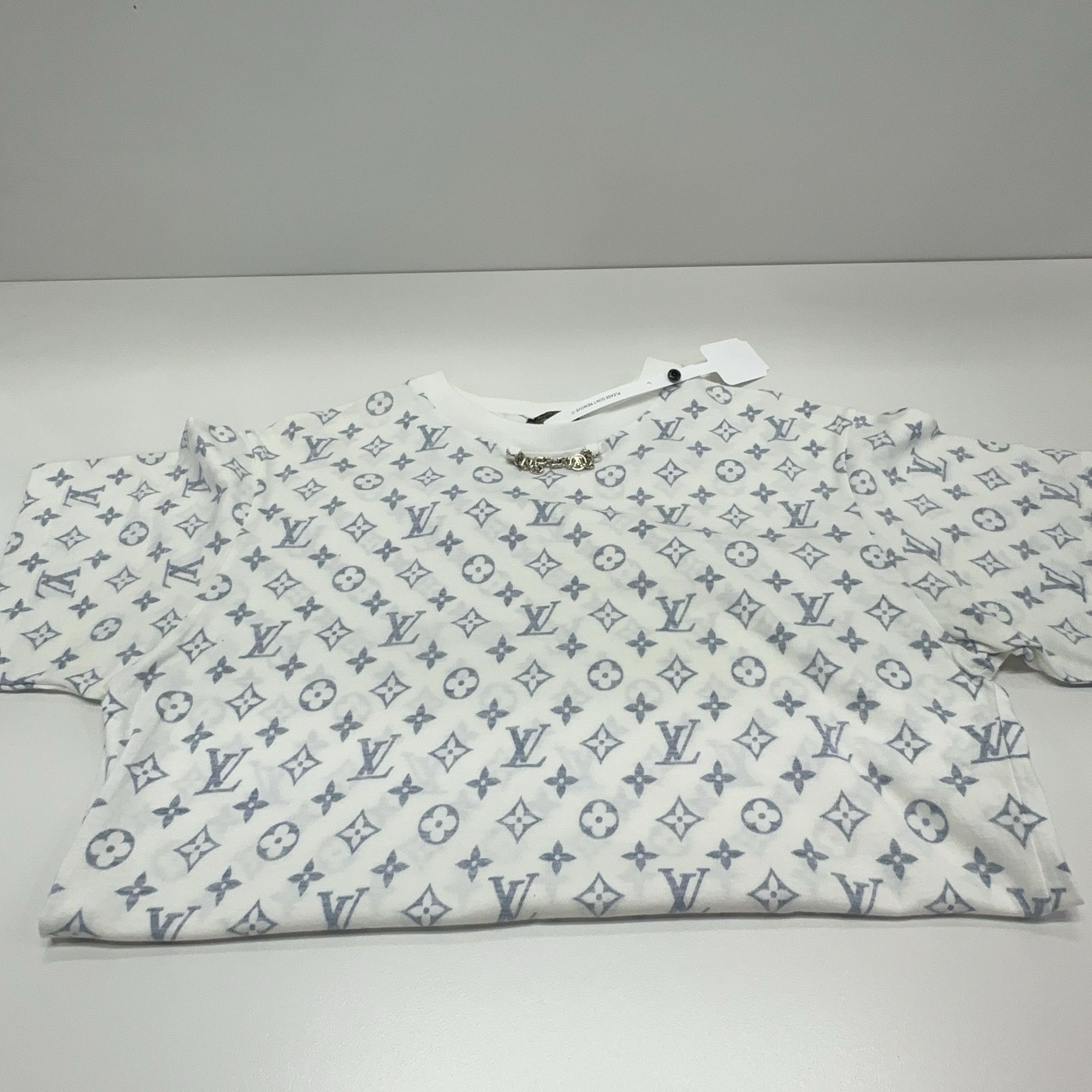Louis Vuitton Louis Vuitton Monogram Chain T-Shirt M Size US M / EU 48-50 / 2 - 6 Thumbnail