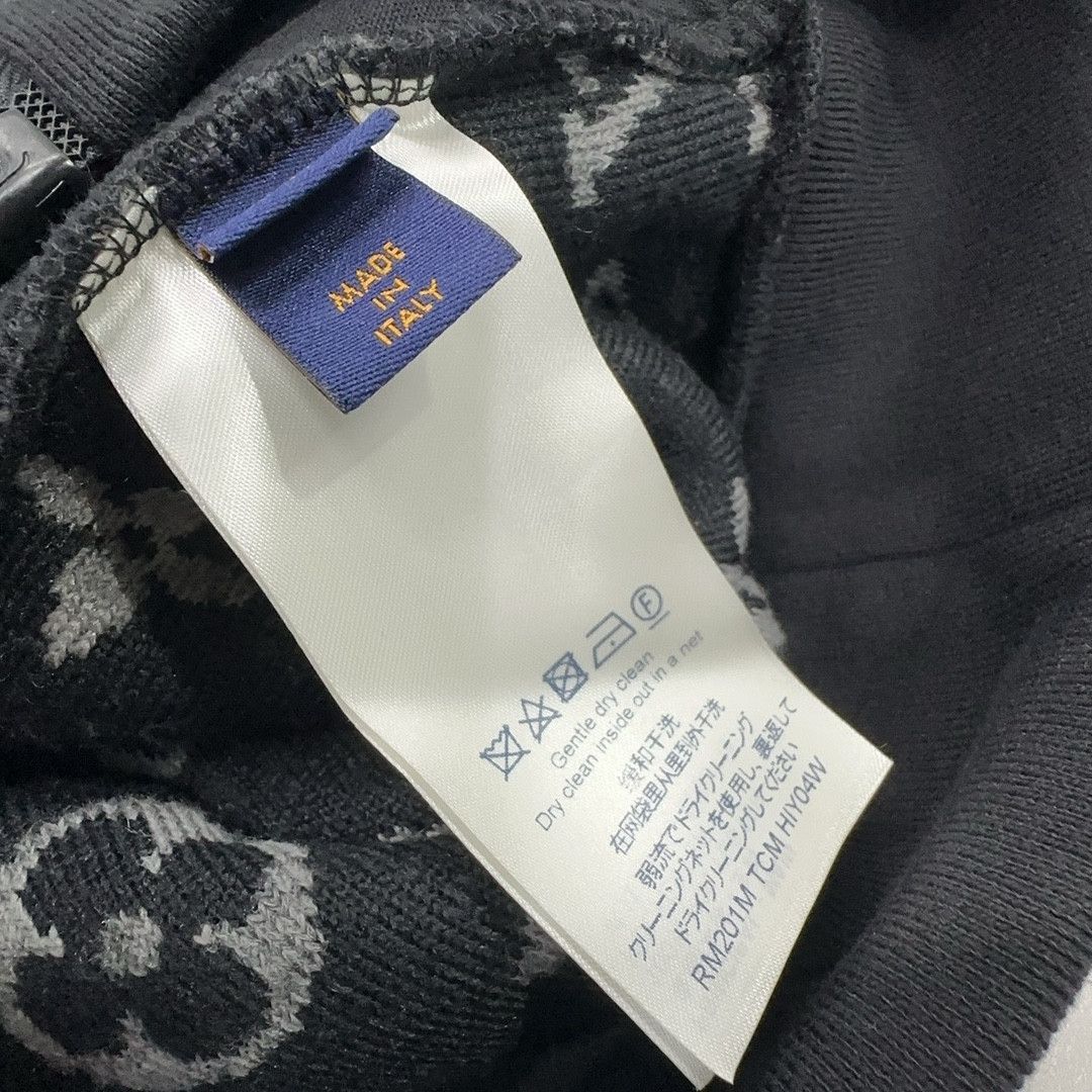 Louis Vuitton Louis Vuitton Monogram Jacquard Fleece Jacket Size M Size US M / EU 48-50 / 2 - 6 Thumbnail