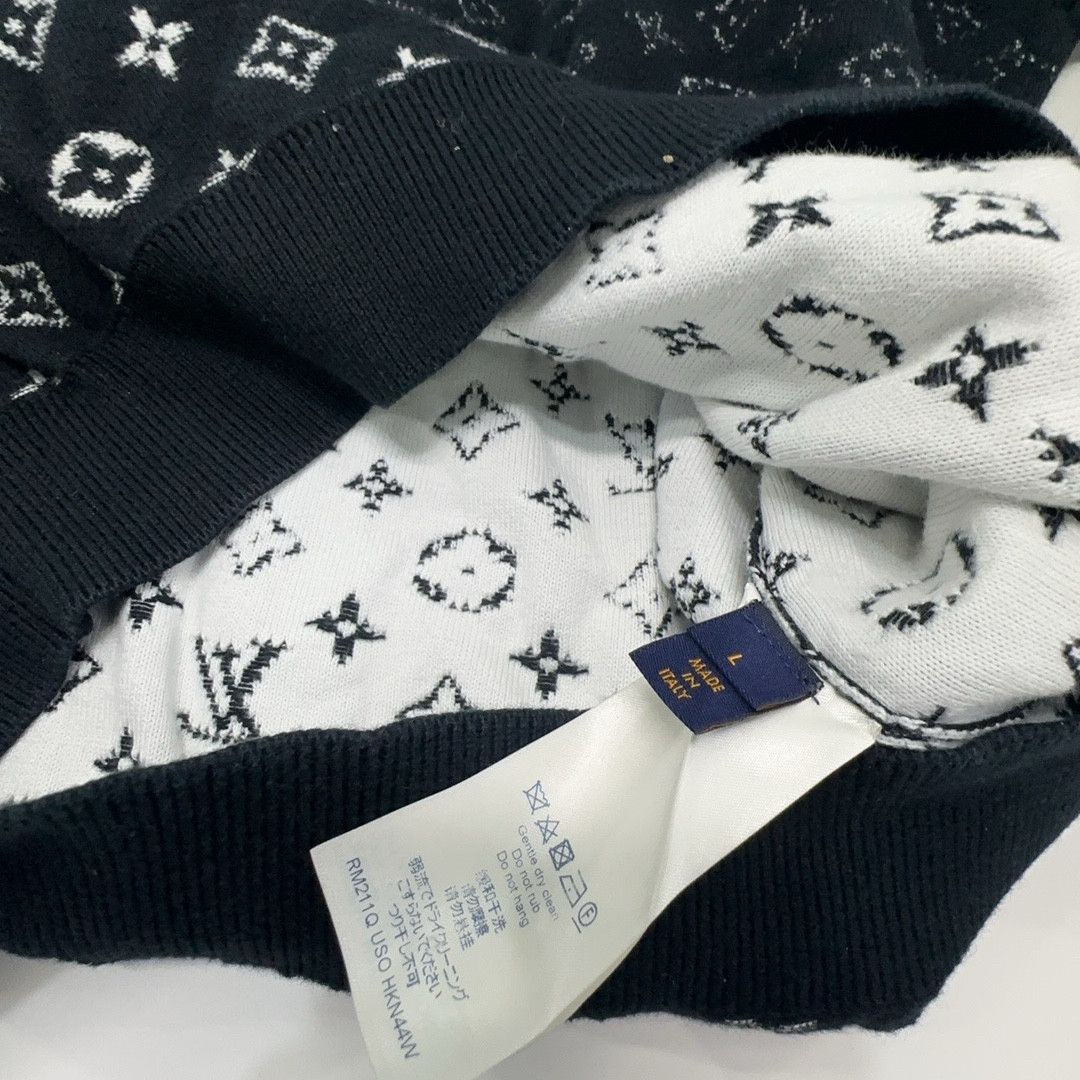 Louis Vuitton Louis Vuitton Monogram Gradient Sweater L Size US L / EU 52-54 / 3 - 3 Thumbnail