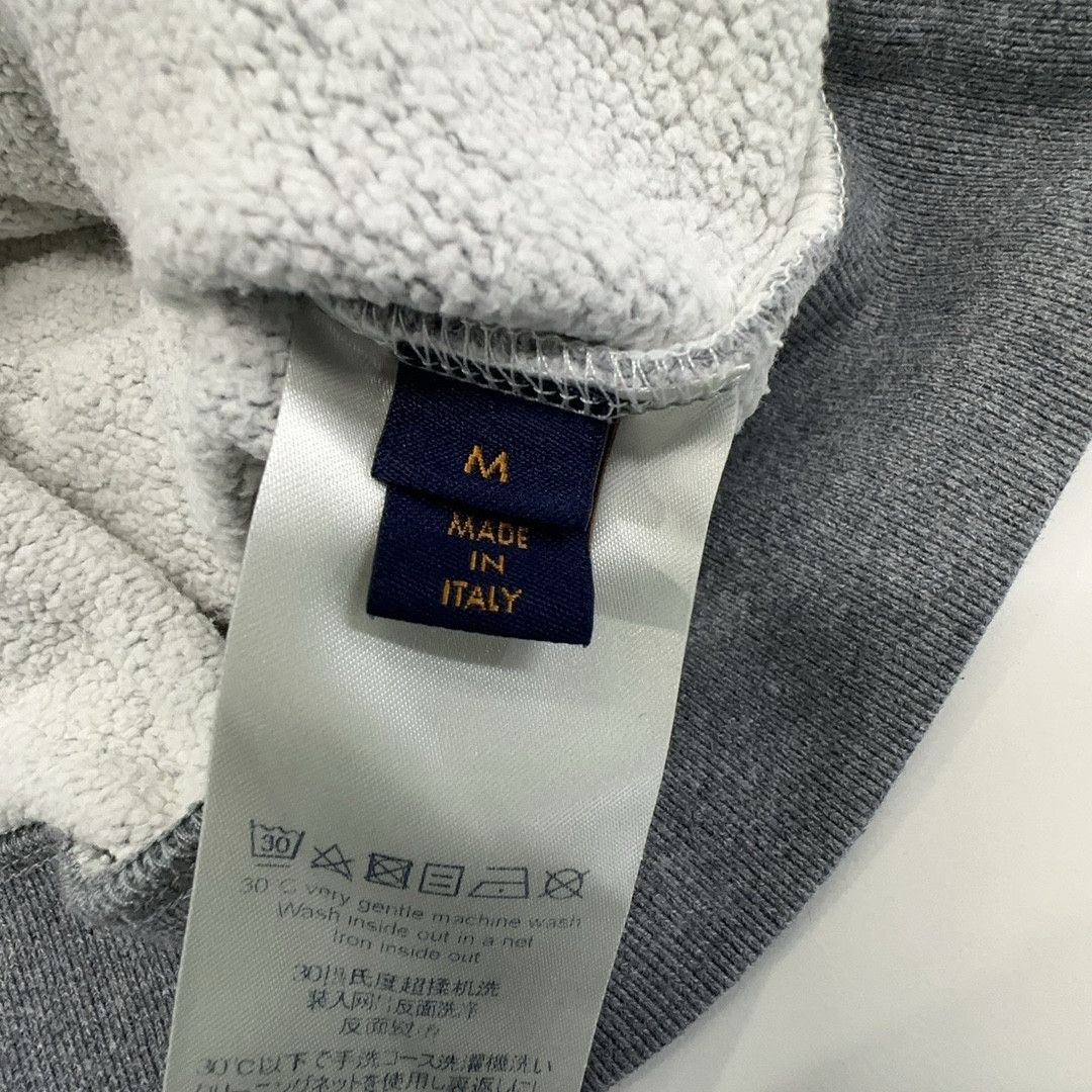 Louis Vuitton Louis Vuitton x Nigo Grey Squared Sweatshirt M Size US M / EU 48-50 / 2 - 3 Thumbnail