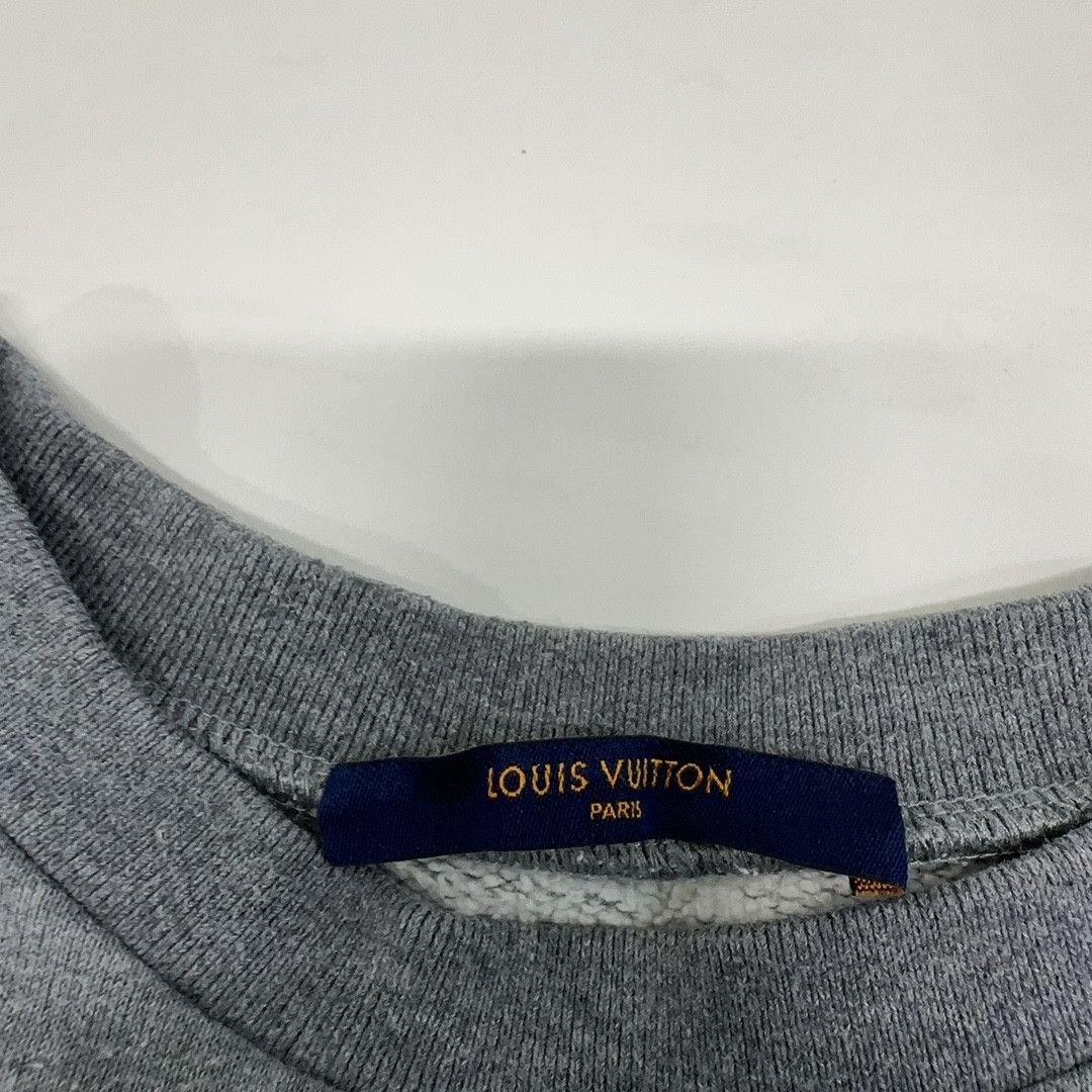 Louis Vuitton Louis Vuitton x Nigo Grey Squared Sweatshirt M Size US M / EU 48-50 / 2 - 4 Thumbnail