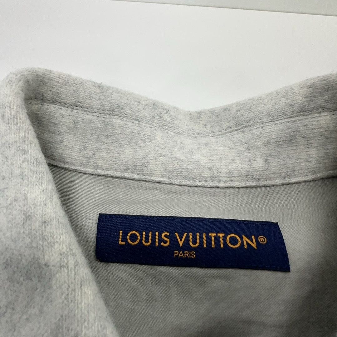 Louis Vuitton Louis Vuitton Logo Wool Button Up Shirt L Size US L / EU 52-54 / 3 - 3 Thumbnail