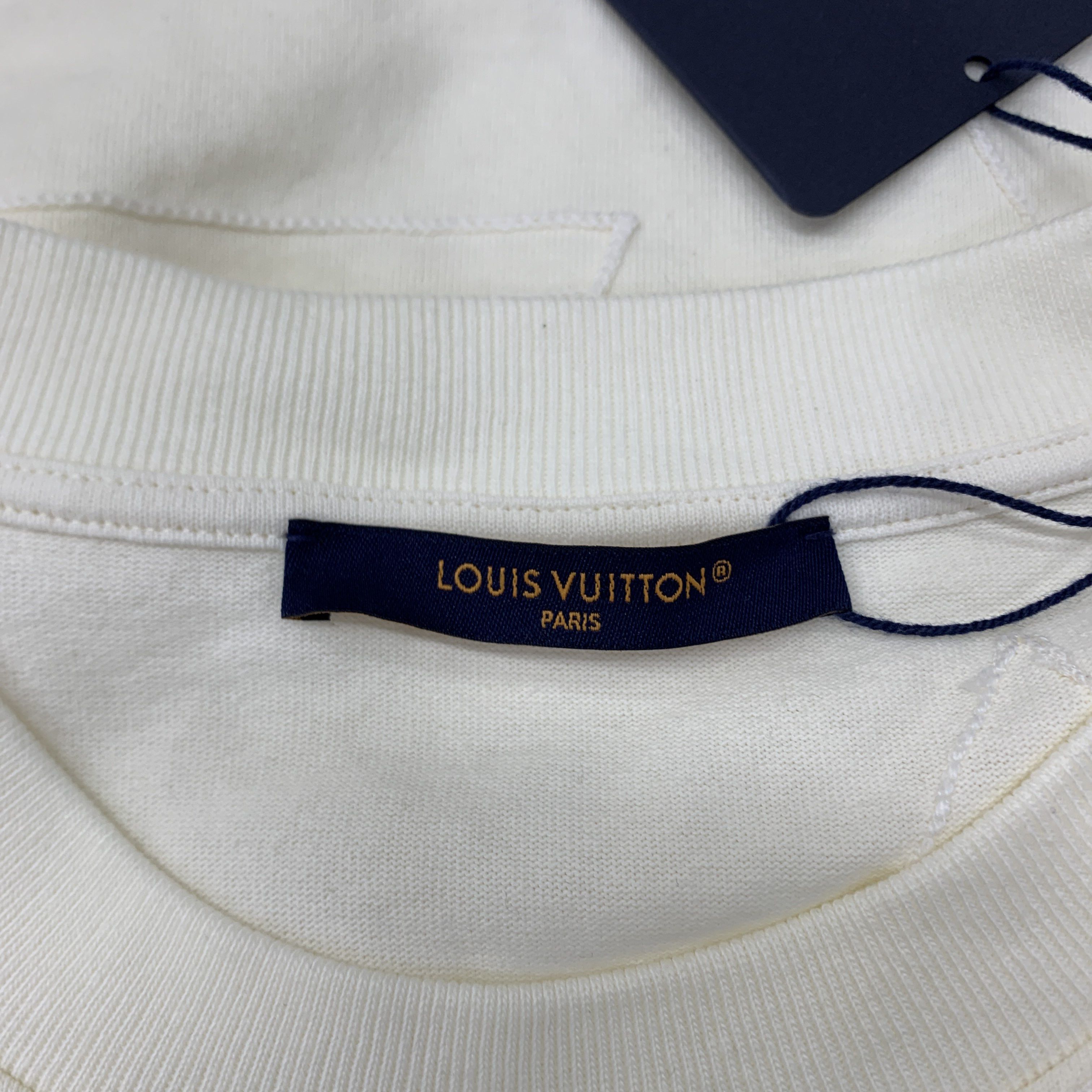 Louis Vuitton Louis Vuitton Monogram Embroidered T-Shirt XL Size US XL / EU 56 / 4 - 3 Thumbnail