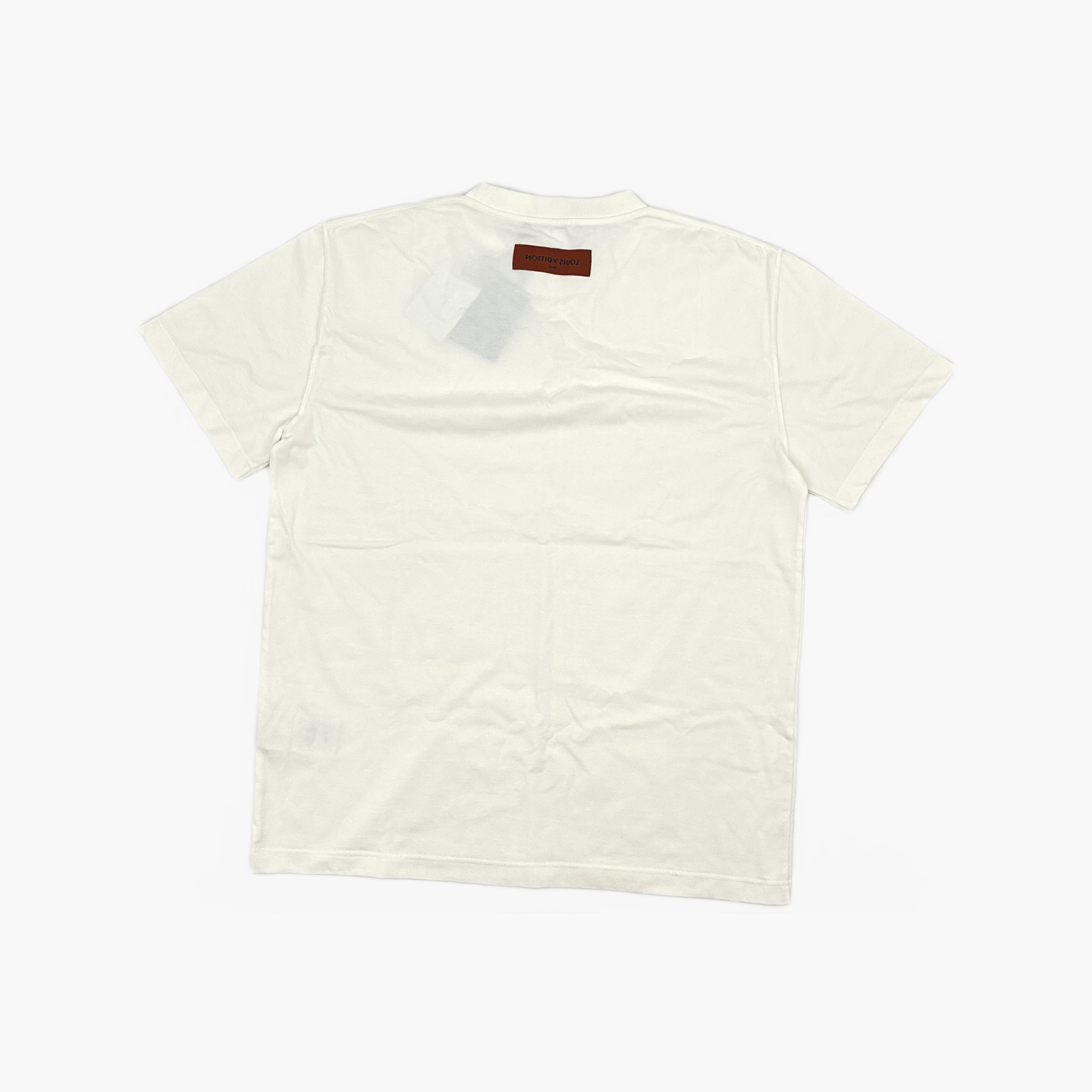 Louis Vuitton Louis Vuitton Logo Embossed T-Shirt Size XL Size US XL / EU 56 / 4 - 2 Thumbnail