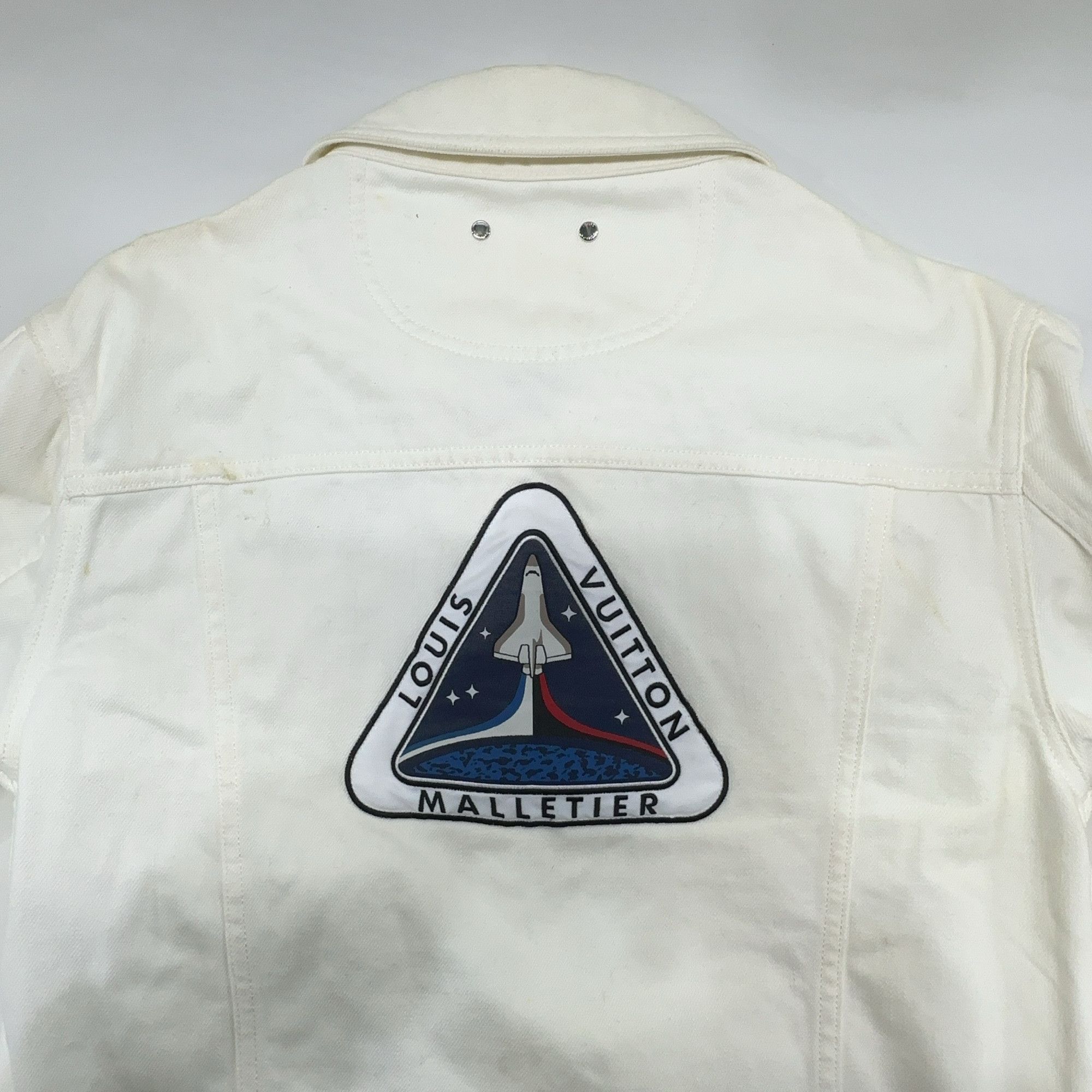 Louis Vuitton Louis Vuitton Astronaut Patch Denim Jacket 48 Size US M / EU 48-50 / 2 - 10 Thumbnail